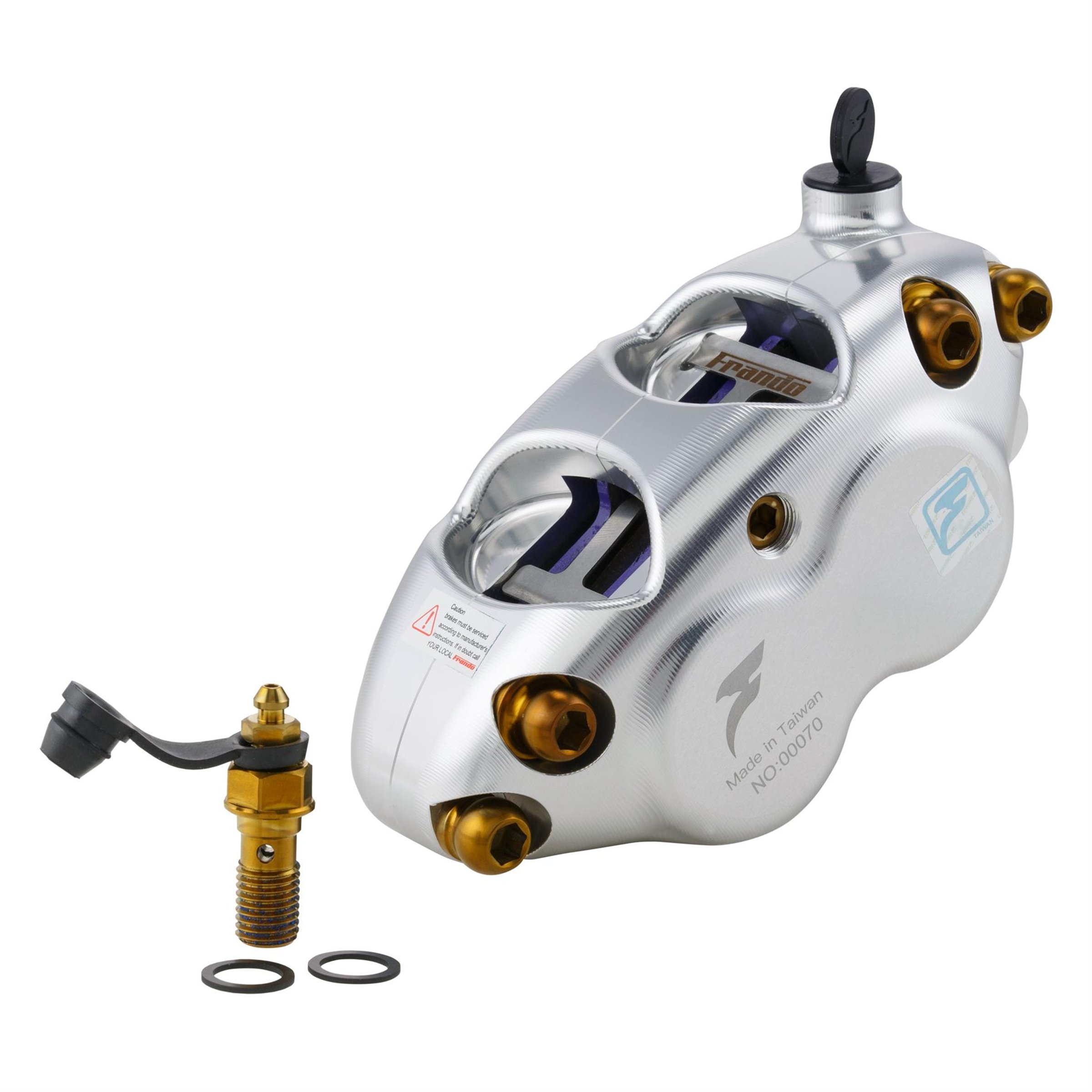 Image of Bremszange FRANDO FCC V4, vorne für Vespa GTS/GTS Super/GTV/GT 60/GT/GT L 125-300ccm für Vespa GTS/GTS Super/GTV/GT 60/GT/GT L 125-300ccm