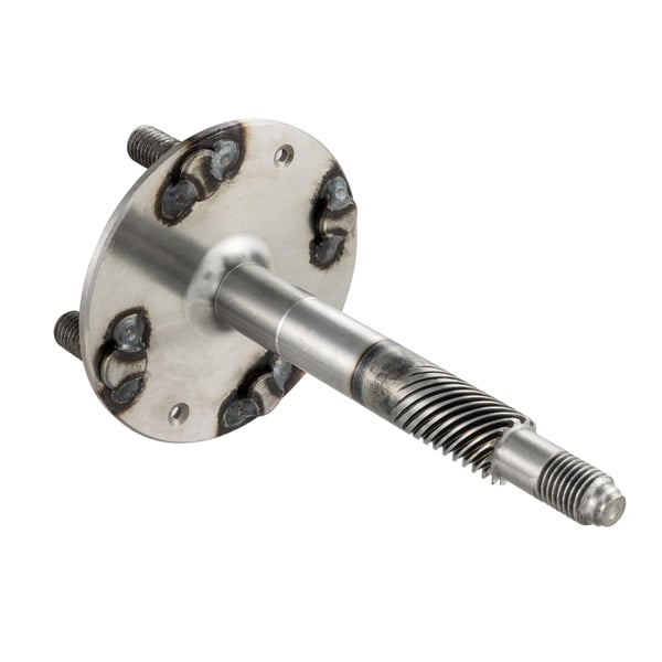 Image of Achse Vorderrad, für geschlossene 8" Vespa Felge, vorne, 098709 für Vespa 125 VNB3-6T/150 VBB1T 71001->VBB2T