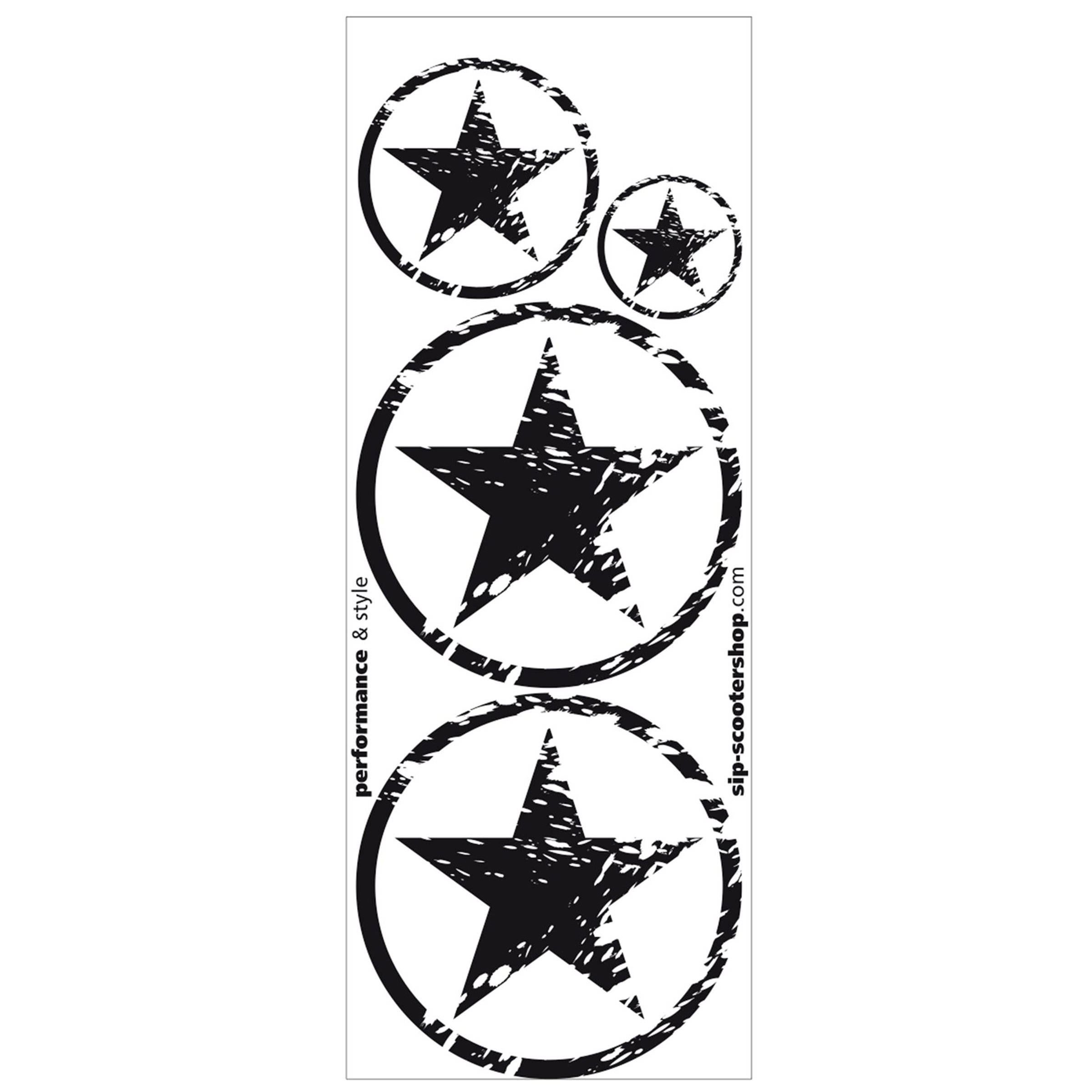 Image of Aufkleberdekorset SIP mit Motiv "Star"