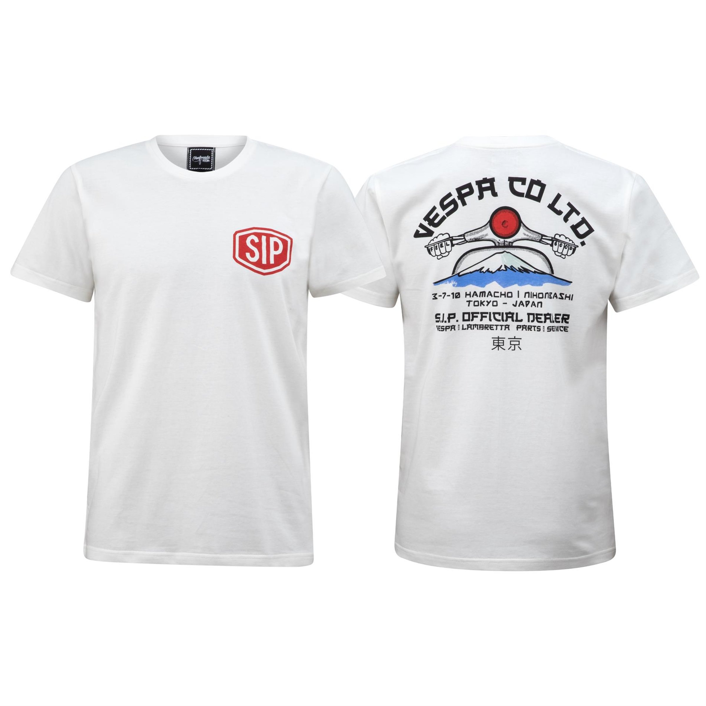 Image of T-Shirt SIP Destination Vespa Co Ltd / Japan Größe: L für Männer für Männer