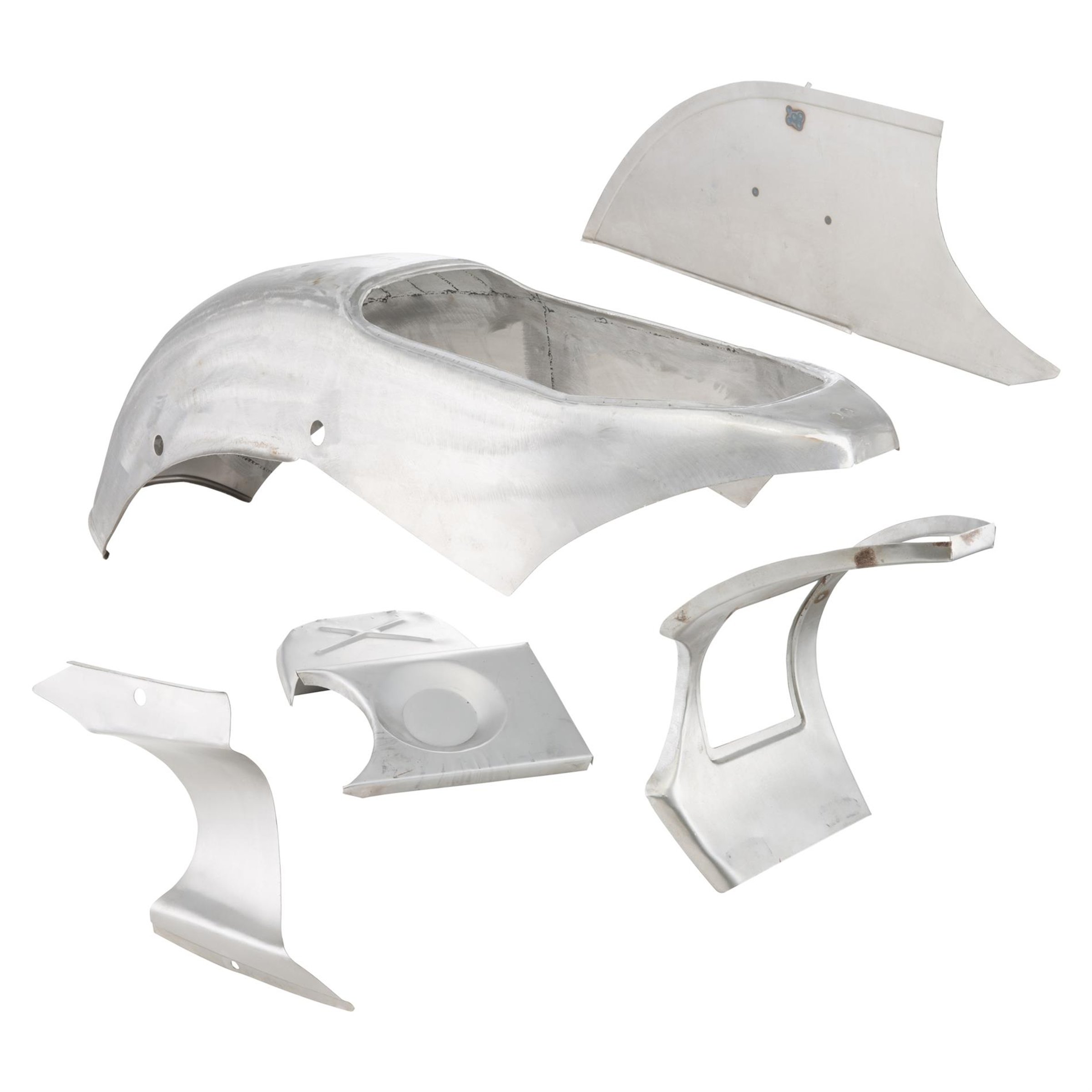 Image of Rahmenheck Set CARLUCCI für Vespa 125 VN2/150 VL2-3/VB/ACMA GL für Vespa 125 VN2/150 VL2-3/VB/ACMA GL