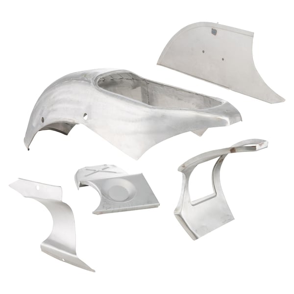 Image of Rahmenheck Set CARLUCCI für Vespa 125 VN2/150 VL2-3/VB/ACMA GL