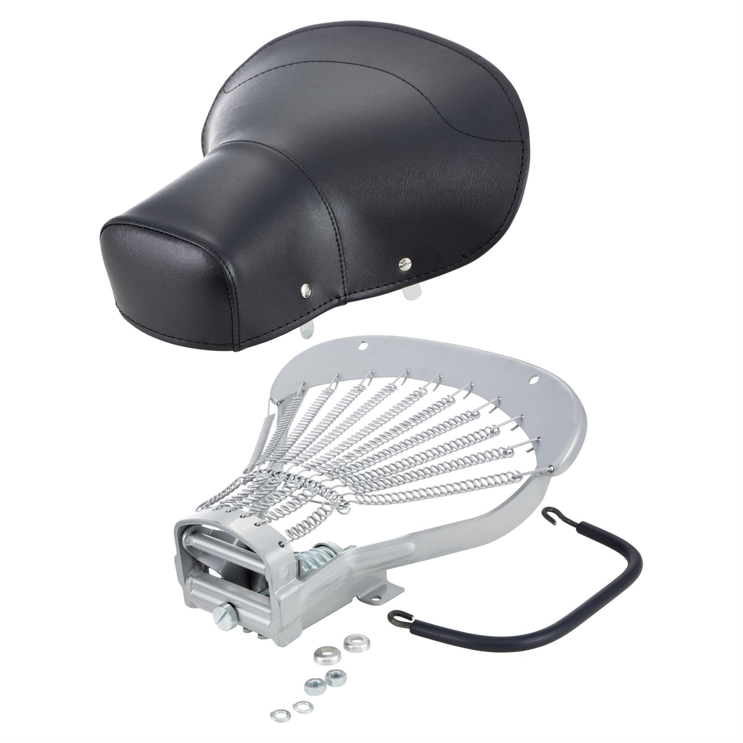 Image of Schwingsattel PASCOLI dunkelblau vorne für Vespa 125 VNB1-5/150 VBA/VBB/GL/T4 für Vespa 125 VNB1-5/150 VBA/VBB/GL/T4