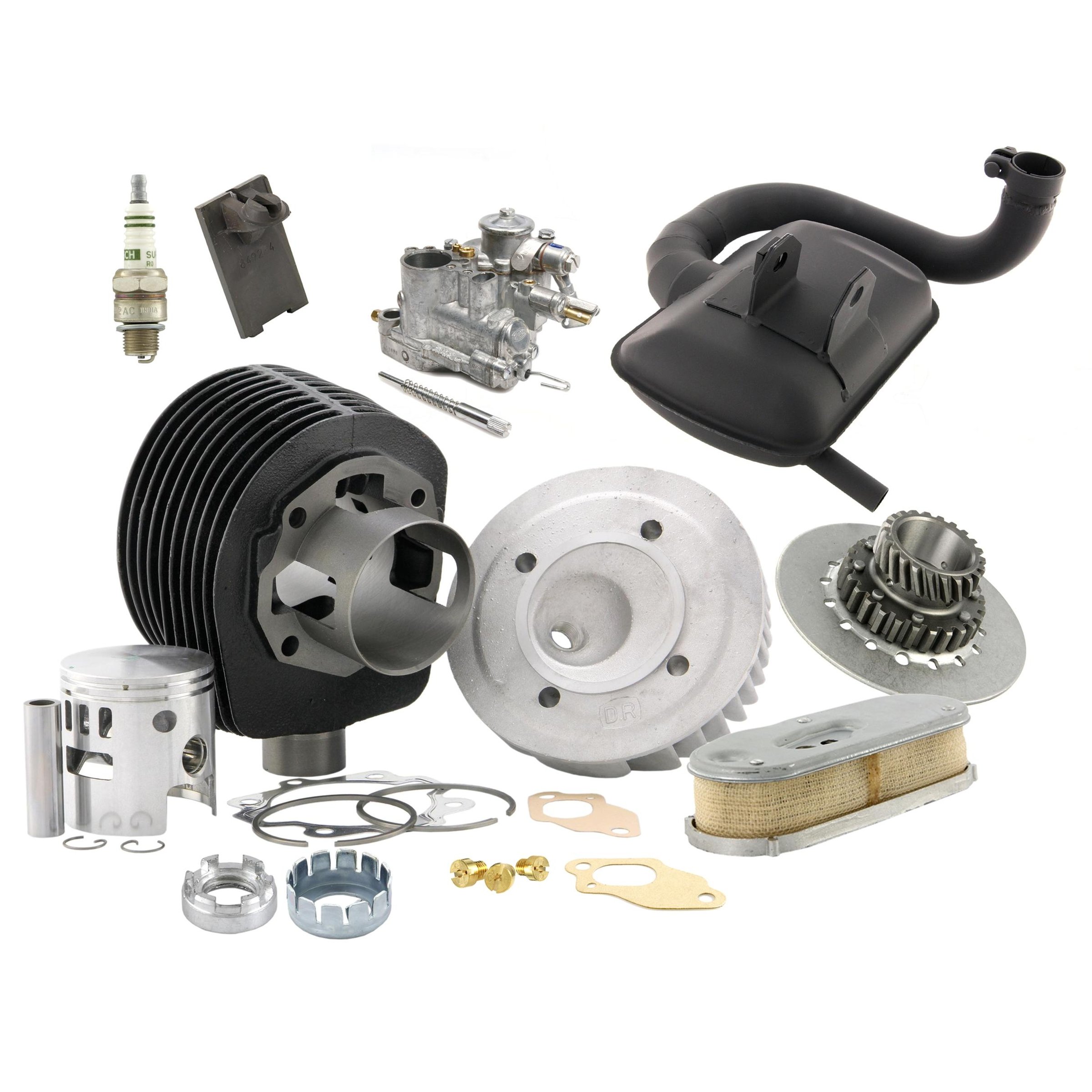 Image of Tuningkit D.R. Road 177 ccm für Vespa 125 GTR 2°/TS/150 Sprint 2°/V/Super 2°/PX125-150/PE/Lusso ->'94 für Vespa 125 GTR 2°/TS/150 Sprint 2°/V/Super 2°/PX125-150/PE/Lusso ->'94