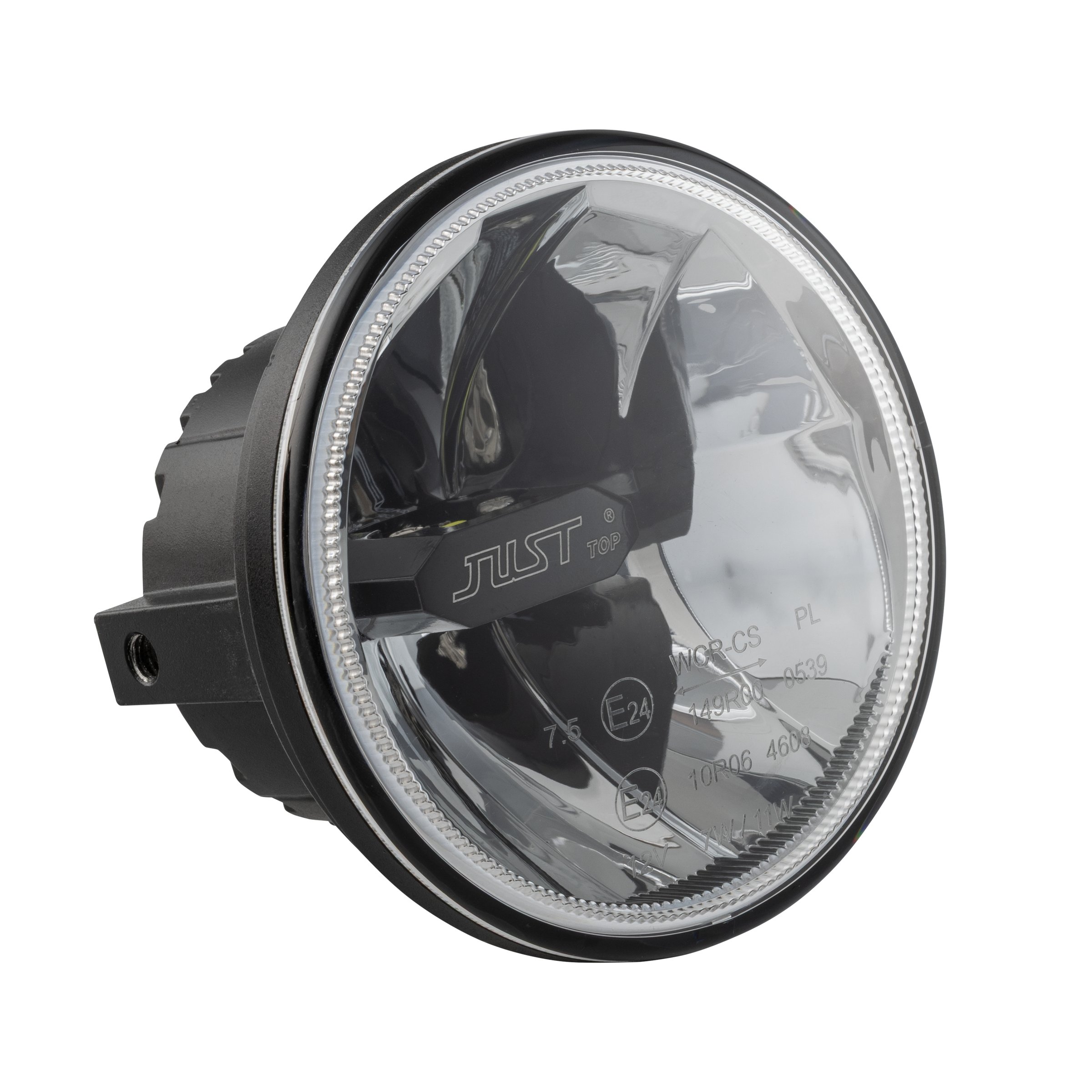 Image of Scheinwerfer SIP by JUST Top LED rund Ø 100 mm für Vespa 50 N/L/R, Ø105mm für Vespa 50 N/L/R, Ø105mm