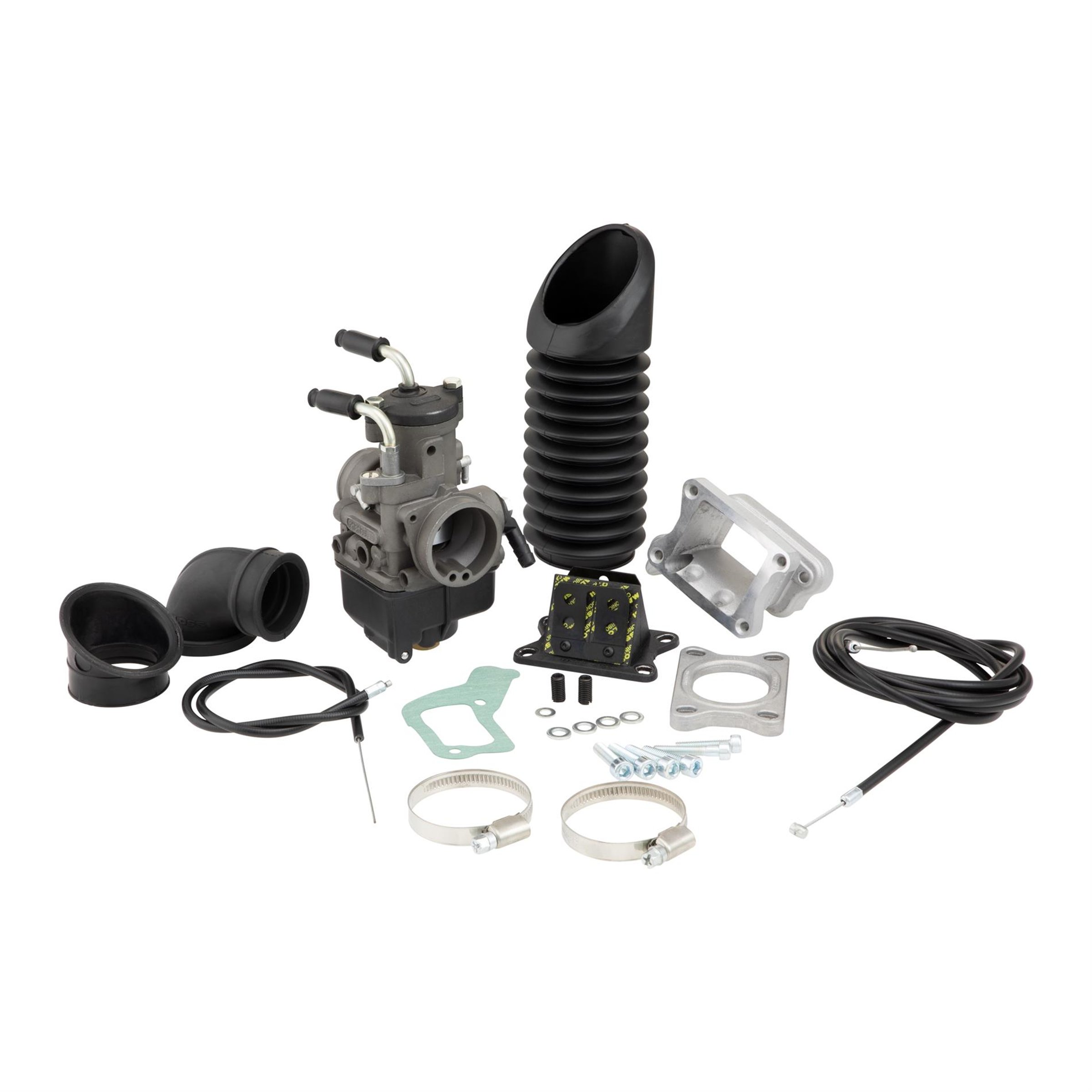 Image of Vergaserkit MALOSSI PHBH 30 Rundschieber 1615550 für Vespa 200 Rally/P200E/PX200 E/Lusso/'98/MY/Cosa 200 für Vespa 200 Rally/P200E/PX200 E/Lusso/'98/MY/Cosa 200