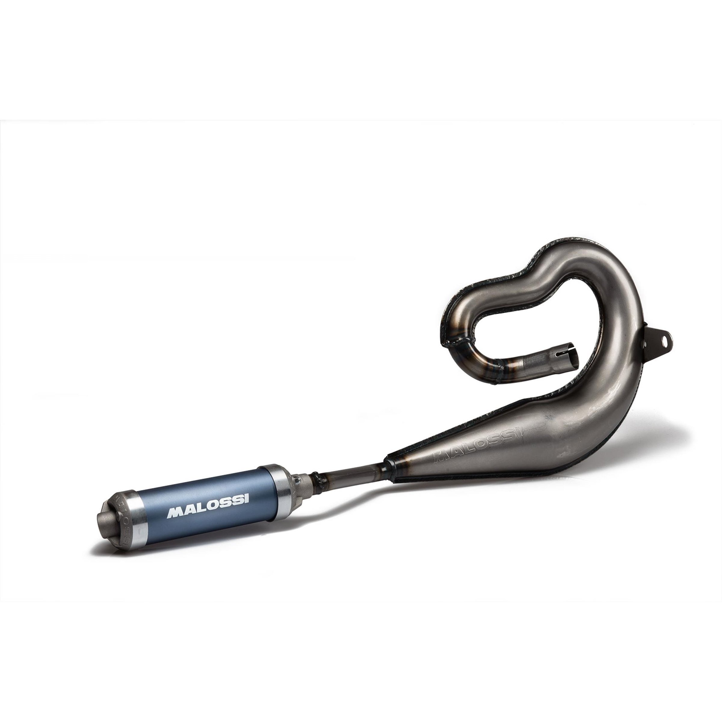 Image of Rennauspuff Too Bad MALOSSI MHR für Big Beps Zylinder mit vergrößertem Anschluss Ø27 für ITALJET/PIAGGIO Pack/Bravo/Ciao/Ciao Px für ITALJET/PIAGGIO Pack/Bravo/Ciao/Ciao Px