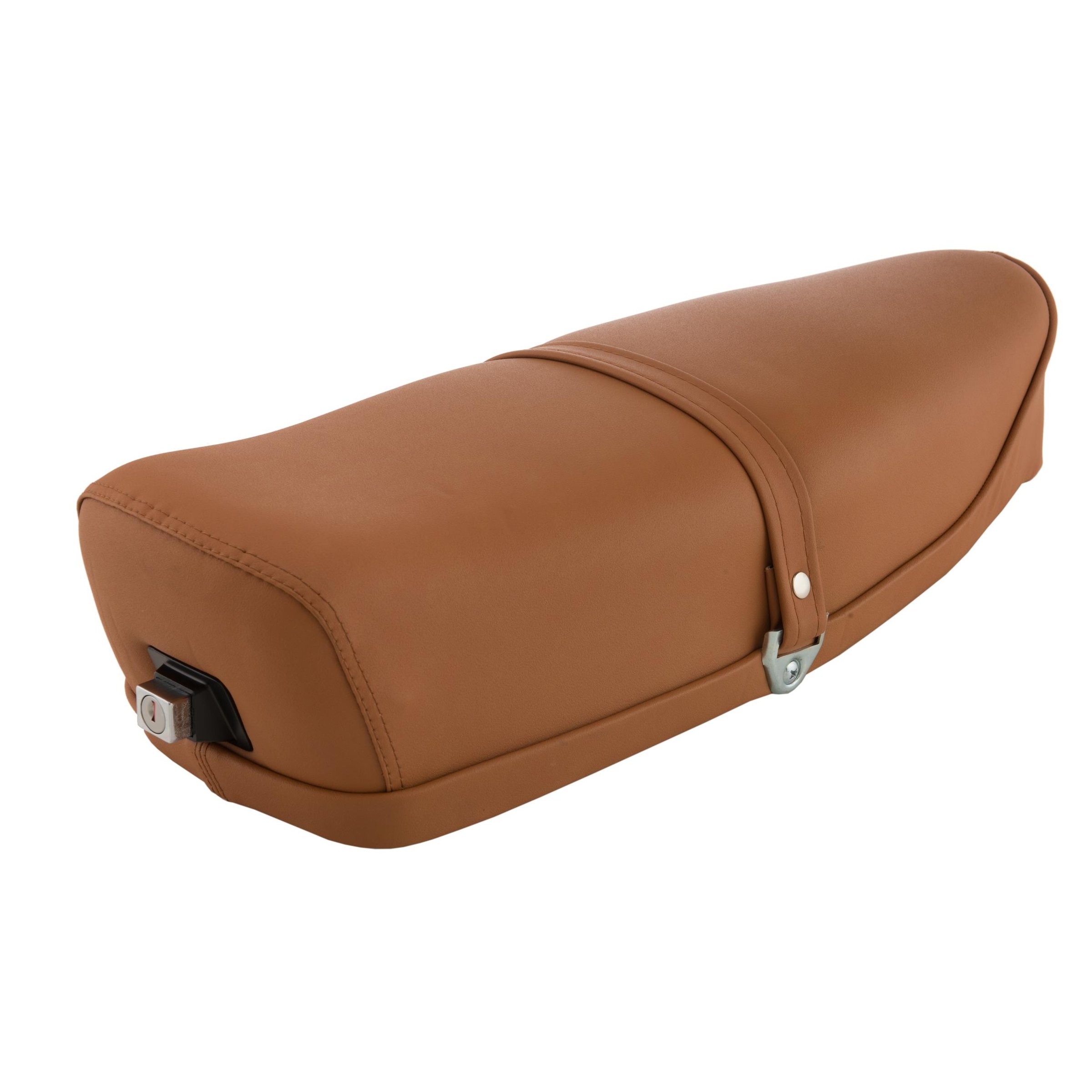 Image of Sitzbank NISA braun, signalbraun RAL 8002 für Vespa 125 ET3 für Vespa 125 ET3
