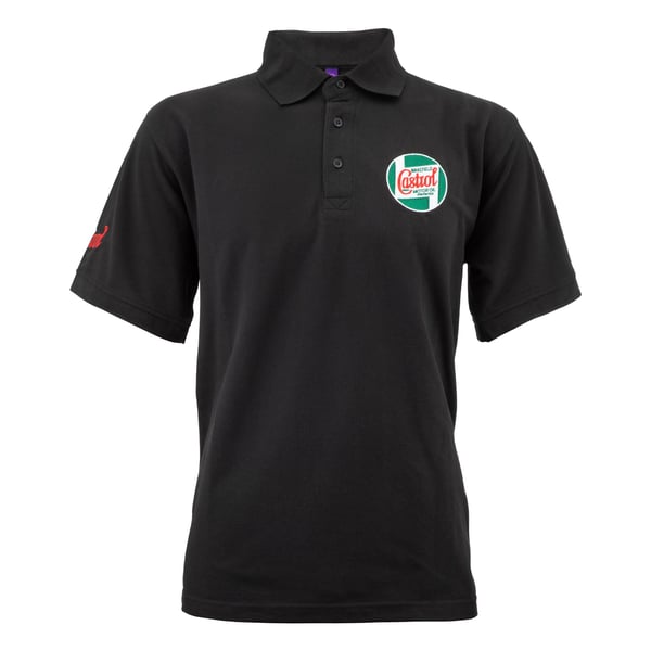 Image of Polo-Shirt CASTROL CLASSIC Größe: S Unisex