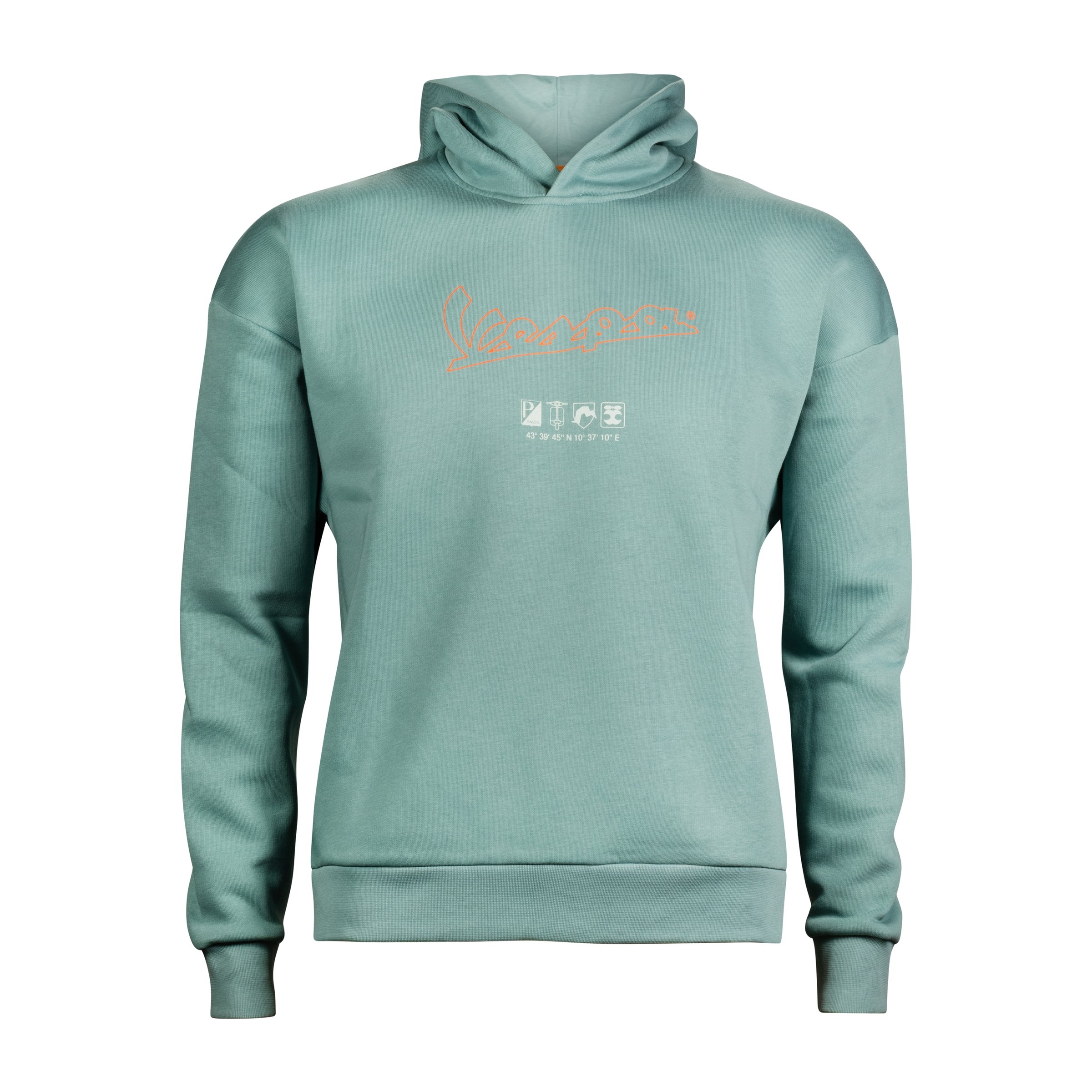 Image of Kapuzen-Sweatshirt/Hoodie PIAGGIO "Vespa" Größe: M Unisex Unisex