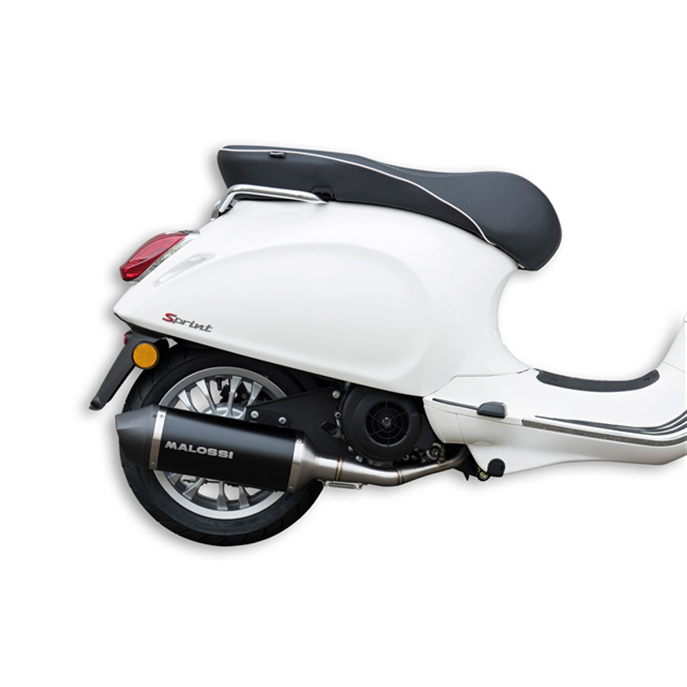 Image of Rennauspuff MALOSSI RX Black Edition 3217684.K0 für Vespa Primavera/Sprint 3V iGet 125-150ccm 125-150ccm 4T für Vespa Primavera/Sprint 3V iGet 125-150ccm 125-150ccm 4T