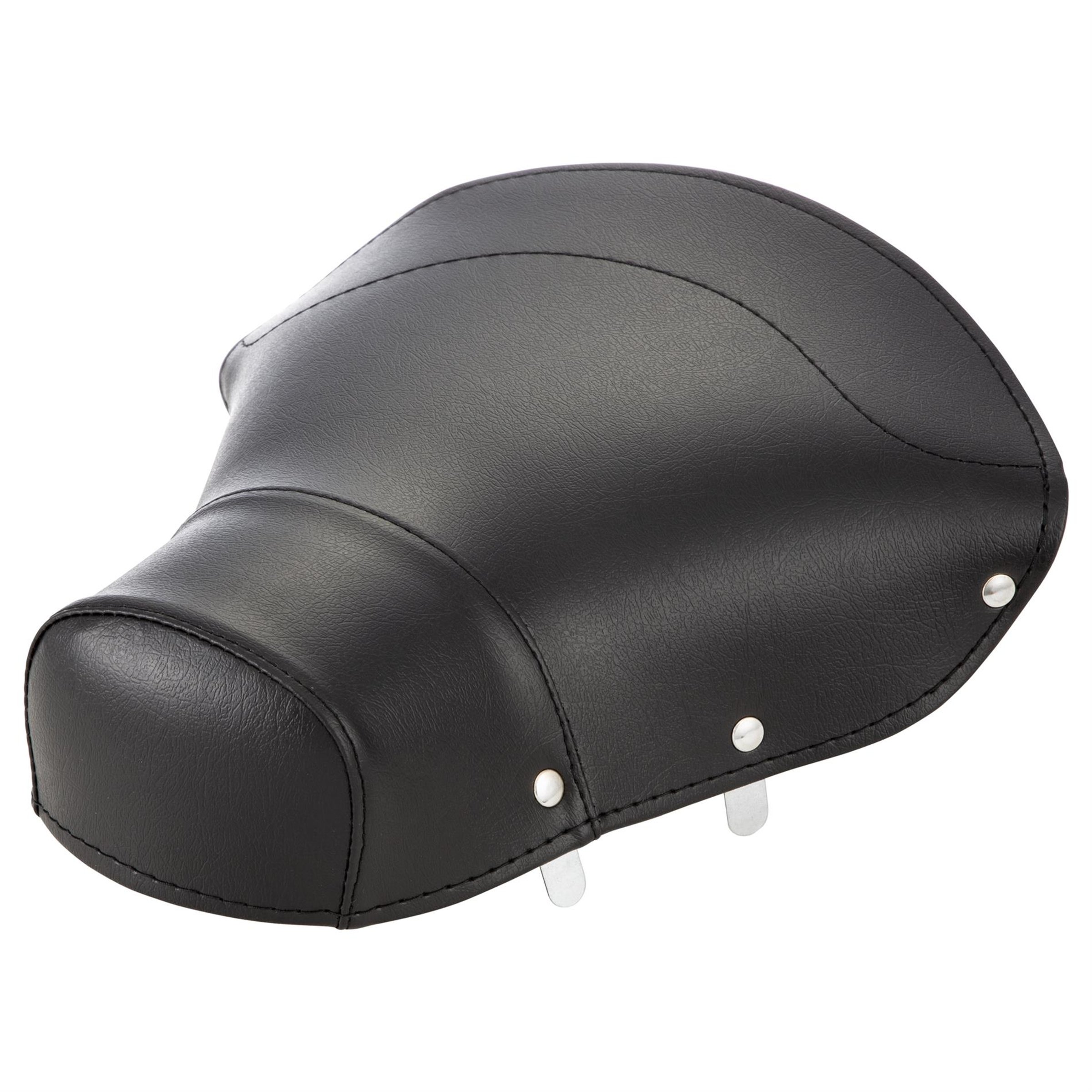 Image of Schwingsattelbezug PASCOLI schwarz vorne für Vespa 125 VU/VN1 für Vespa 125 VU/VN1