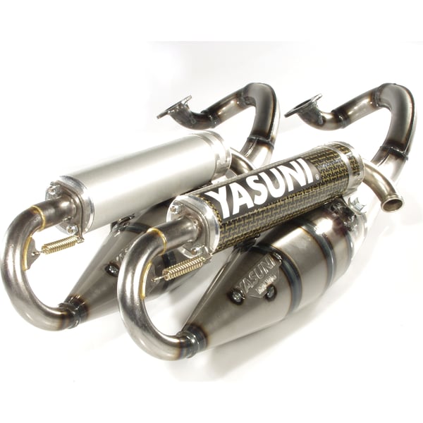 Image of Rennauspuff YASUNI Scooter R für MINARELLI liegend AC/LC