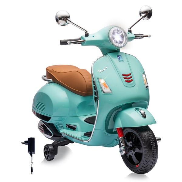 Image of Kinderroller Vespa GTS elektrisch 12V Li-Ion mintgrün