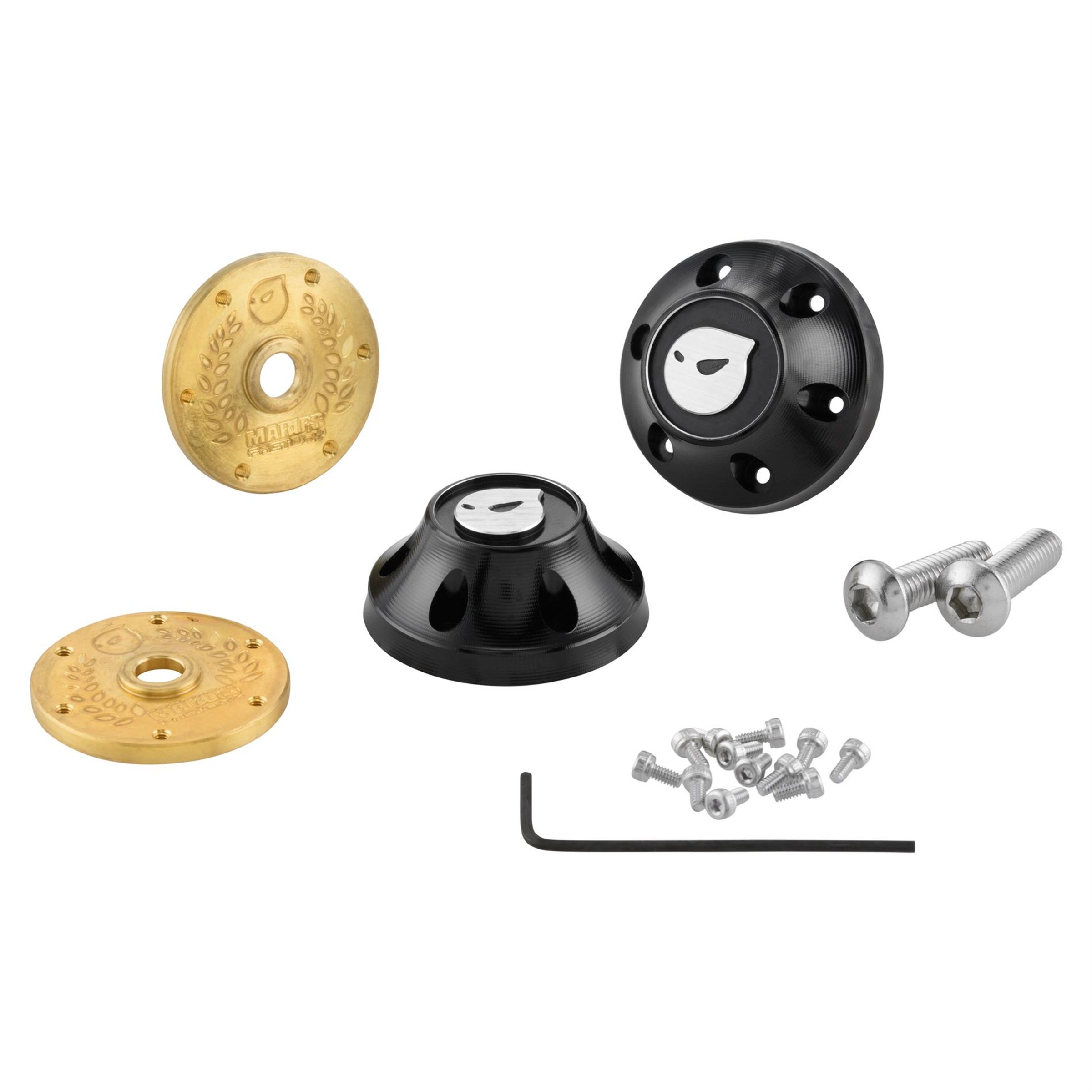 Image of Lenkerendengewichte MARUS links & rechts, 676220 für Vespa 946 3V i.e. 125/150ccm für Vespa 946 3V i.e. 125/150ccm