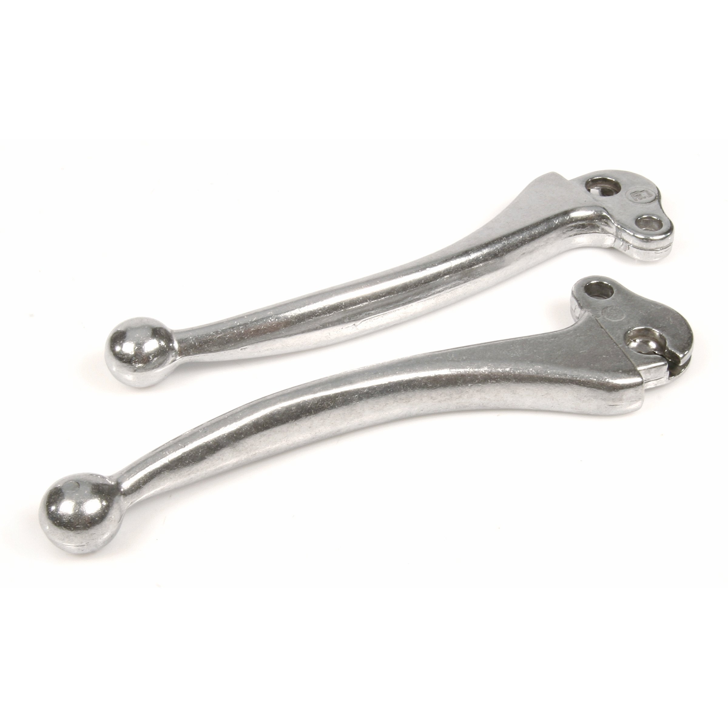 Image of Hebel Set Kupplung/Bremse FA links & rechts für Vespa 125 GTR 142113 ->/TS 8159 ->/150 Super 356829 ->/Sprint V. 254591 ->/200 Rally 29499 -> für Vespa 125 GTR 142113 ->/TS 8159 ->/150 Super 356829 ->/Sprint V. 254591 ->/200 Rally 29499 ->
