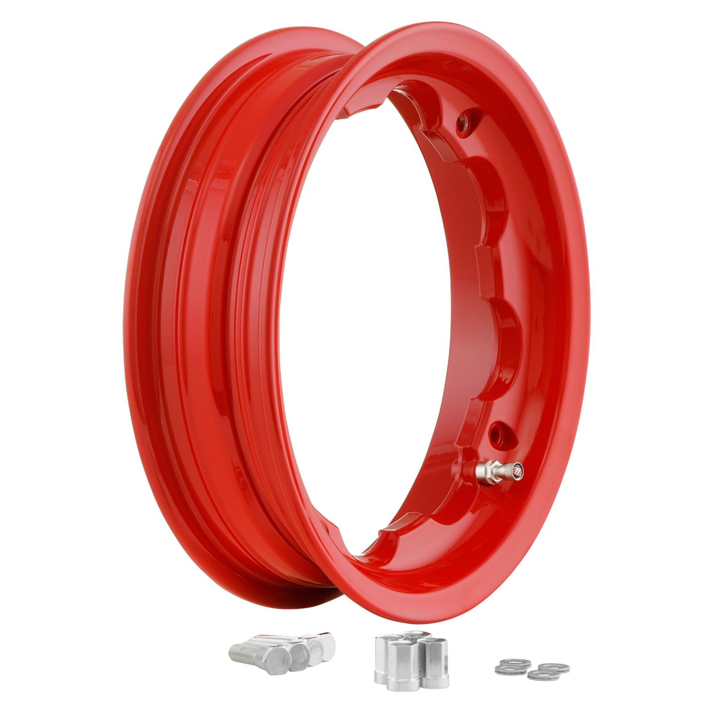 Image of Felge SIP Tubeless 2.50x10 für 100-120er Breitreifen für Lambretta 125 LI/Special/GP/DL/150 LI/Special/SX/GP/175 TV/200 TV/SX/GP/DL vorne oder hinten für Lambretta 125 LI/Special/GP/DL/150 LI/Special/SX/GP/175 TV/200 TV/SX/GP/DL vorne oder hinten