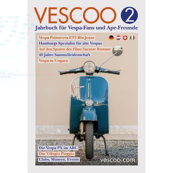 Image of Buch "VESCOO 2" - Jahrbuch für Vespa-Fans und Ape-Freunde
