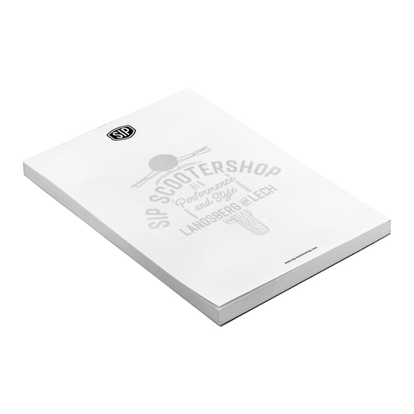 Image of Notizblock SIP mit Motiv SIP "performance & style"