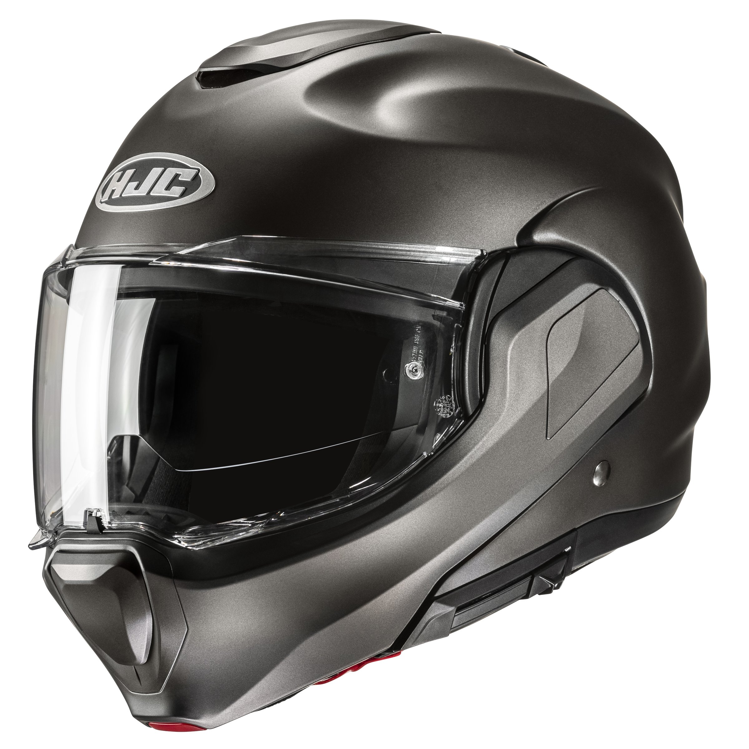 Image of Helm HJC F100, Titanium matt, Gr. L, 58-59cm Modularhelm Modularhelm