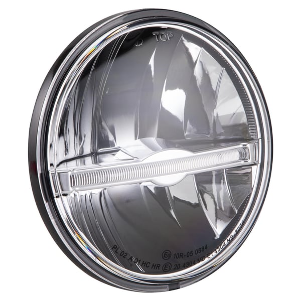 Image of Scheinwerfer SIP PERFORMANCE LED 113890 rund Ø 143 mm für Vespa 125 GTR/TS/150 SprintV/180-200 Rally/PX80-200/PE/Lusso/'98/MY/'11/LML Star 125-200 2T/4T