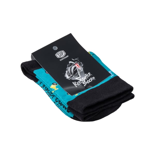 Image of Kindersocken SIP mit Motiv Vespa Motorroller Größe: 23-26