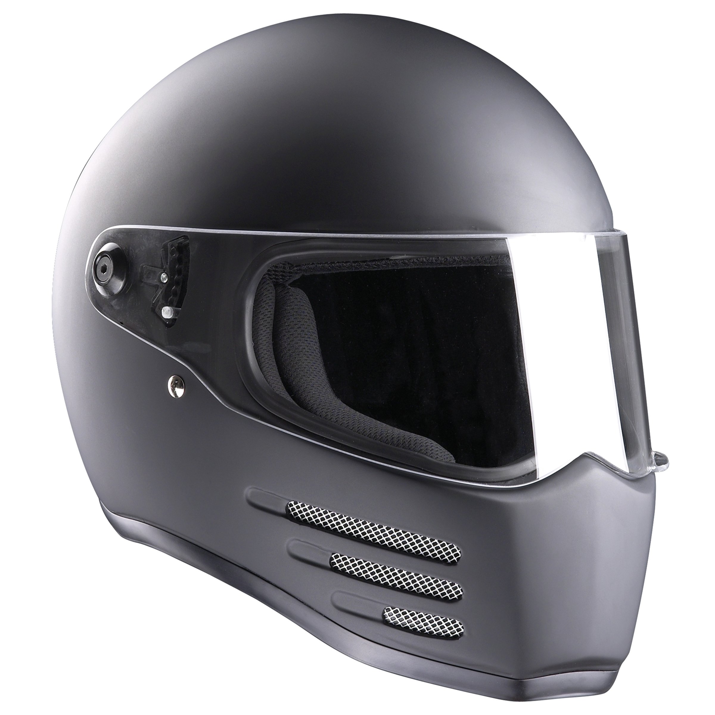 Image of Helm BANDIT Fighter, schwarz matt, Gr. S Integralhelm Integralhelm