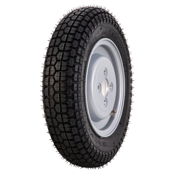 Image of Komplettrad KENDA K303 3.50-8 46M TL für Vespa 98/125 V1-30/VM/VN/VNA/VNB/150 VL/VB1/VBA/VBB