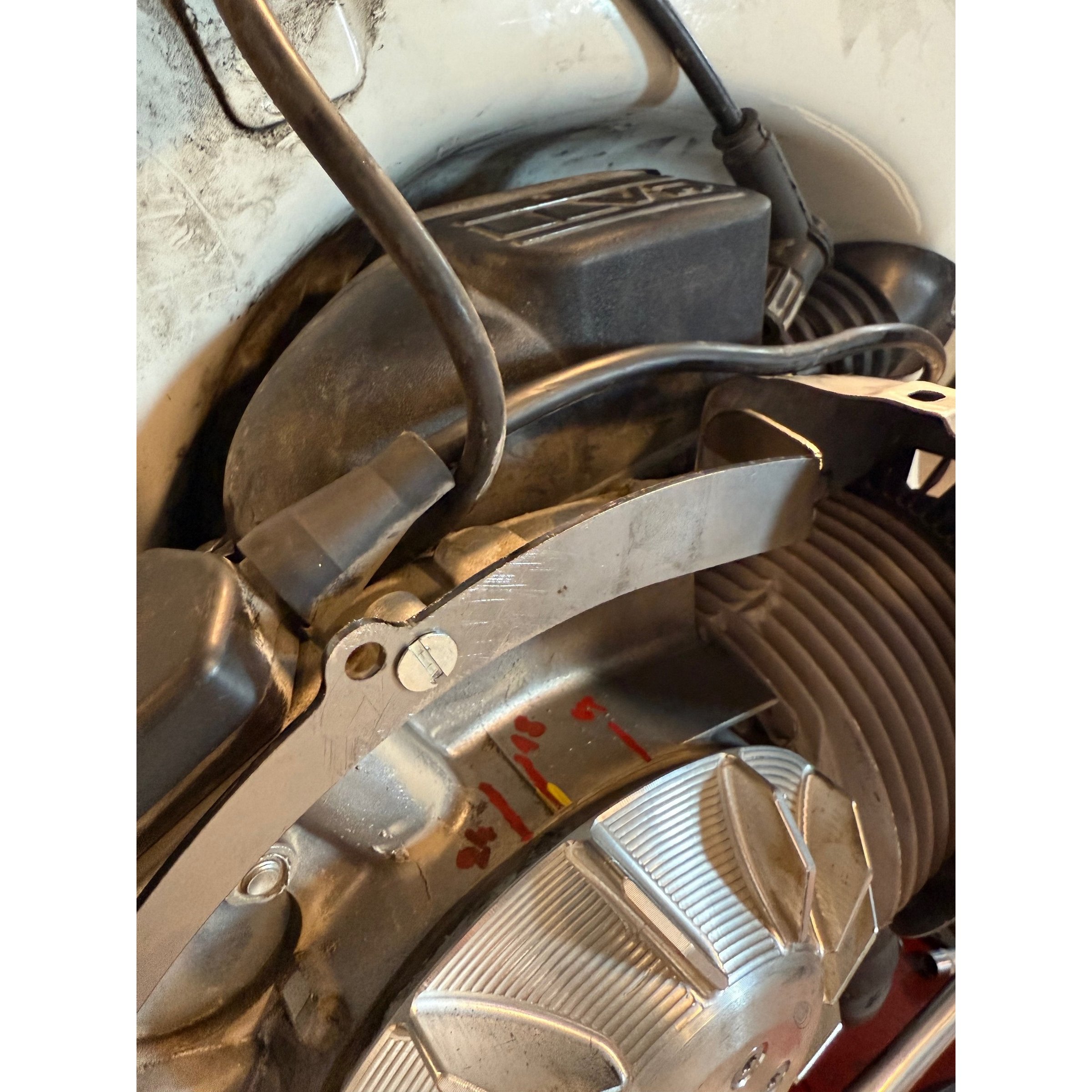Image of Spacer SIP, Lüfterradabdeckung Conversion (d) 2,0mm für Vespa 160 GS VSB1T / 180 SS VSC1T / dt. GS/4 für Vespa 160 GS VSB1T / 180 SS VSC1T / dt. GS/4