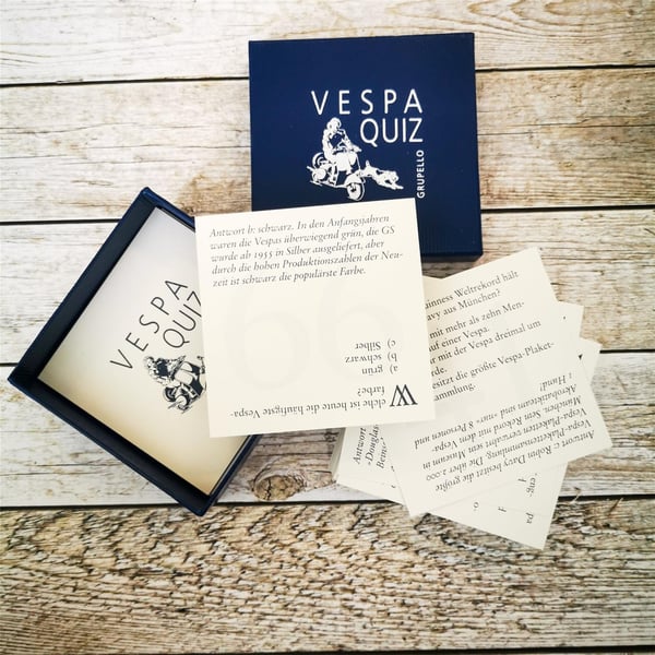 Image of Spiel Quiz für Vespafahrer