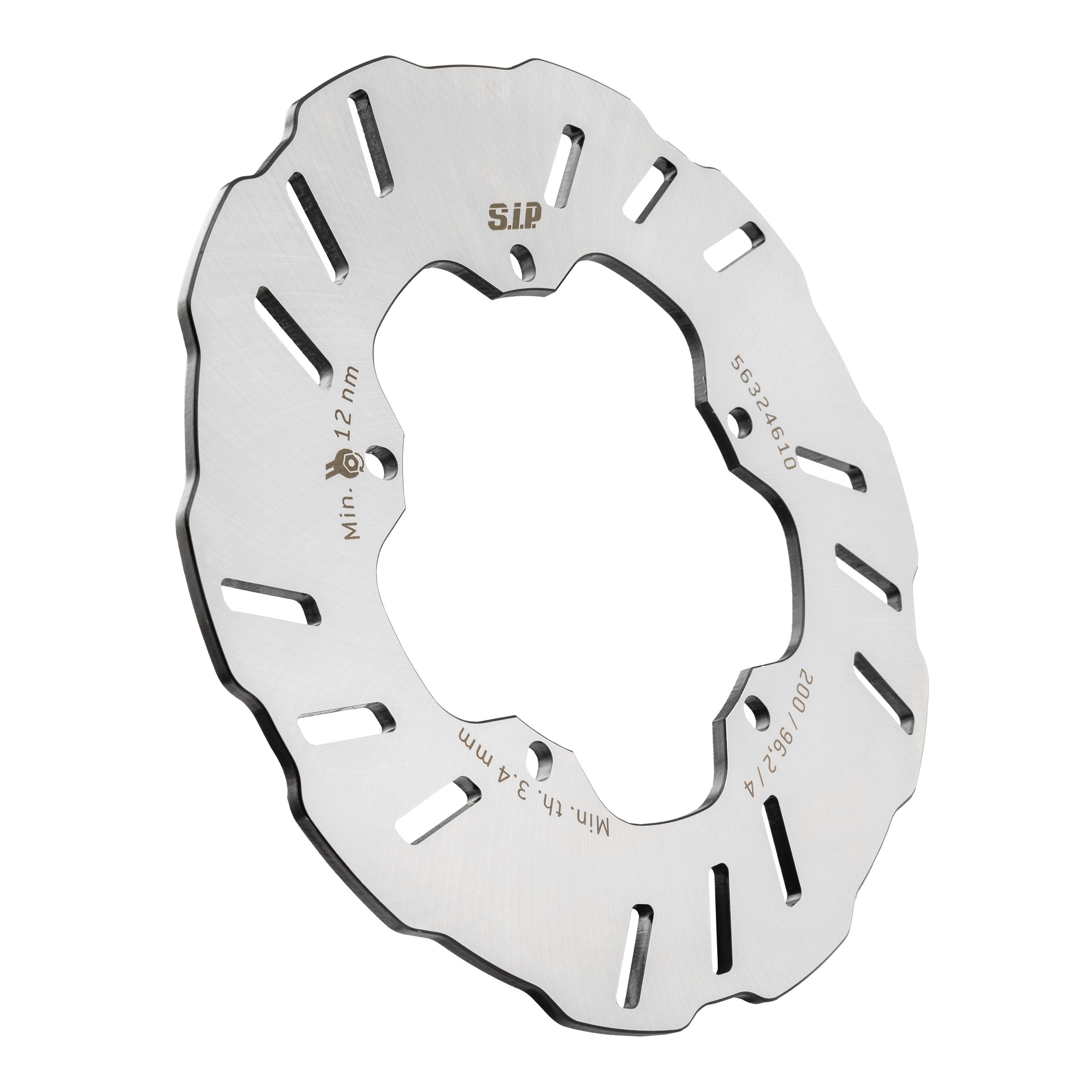 Image of Bremsscheibe SIP PERFORMANCE Road für Vespa PX 125-200 E '98/MY/'11/ET2/ET4/LX/LXV/S/Primavera/Sprint 50-150ccm/LML Star 125-200 2T/4T für Vespa PX 125-200 E '98/MY/'11/ET2/ET4/LX/LXV/S/Primavera/Sprint 50-150ccm/LML Star 125-200 2T/4T