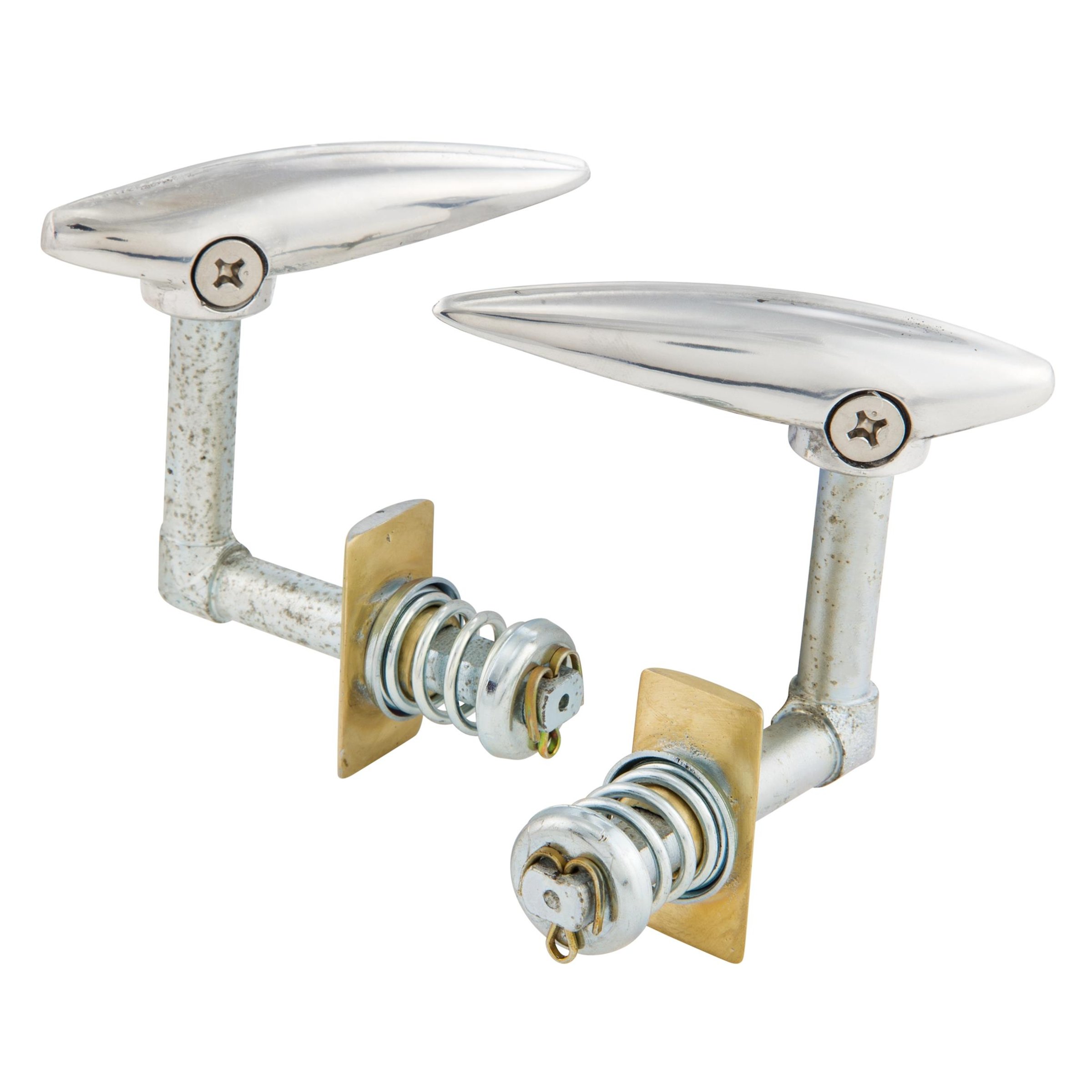 Image of Verschlusshebel links & rechts Seitenhaube, 15055180 - 15055190 für Lambretta 125 LI 1°-2°/150 LI 1°-2°/175 TV 1°-2° für Lambretta 125 LI 1°-2°/150 LI 1°-2°/175 TV 1°-2°