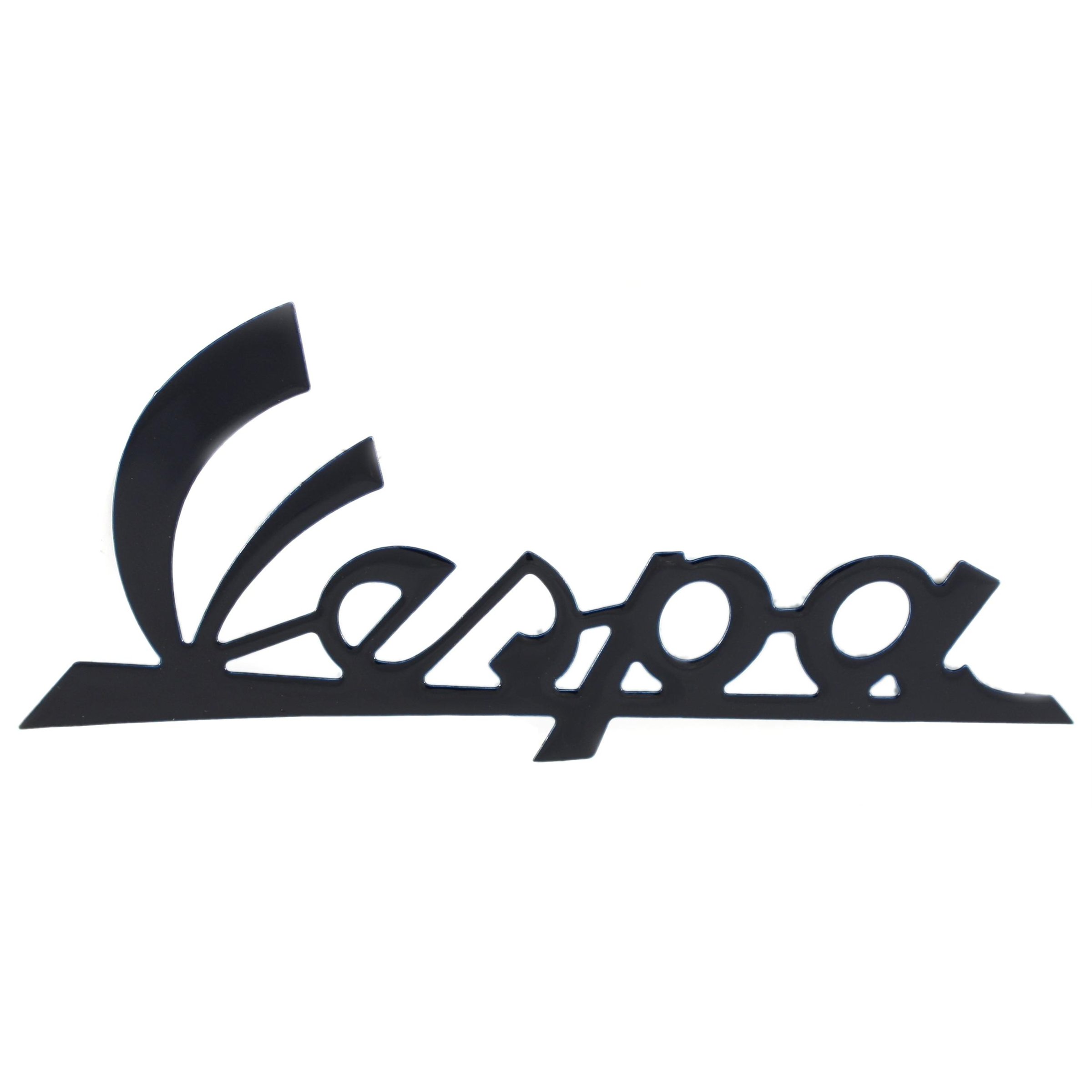 Image of Schriftzug "Vespa" Beinschild vorne für Vespa 125 T2 VNB4T 135618 ->/VNB5/VNB6T ->3349 für Vespa 125 T2 VNB4T 135618 ->/VNB5/VNB6T ->3349