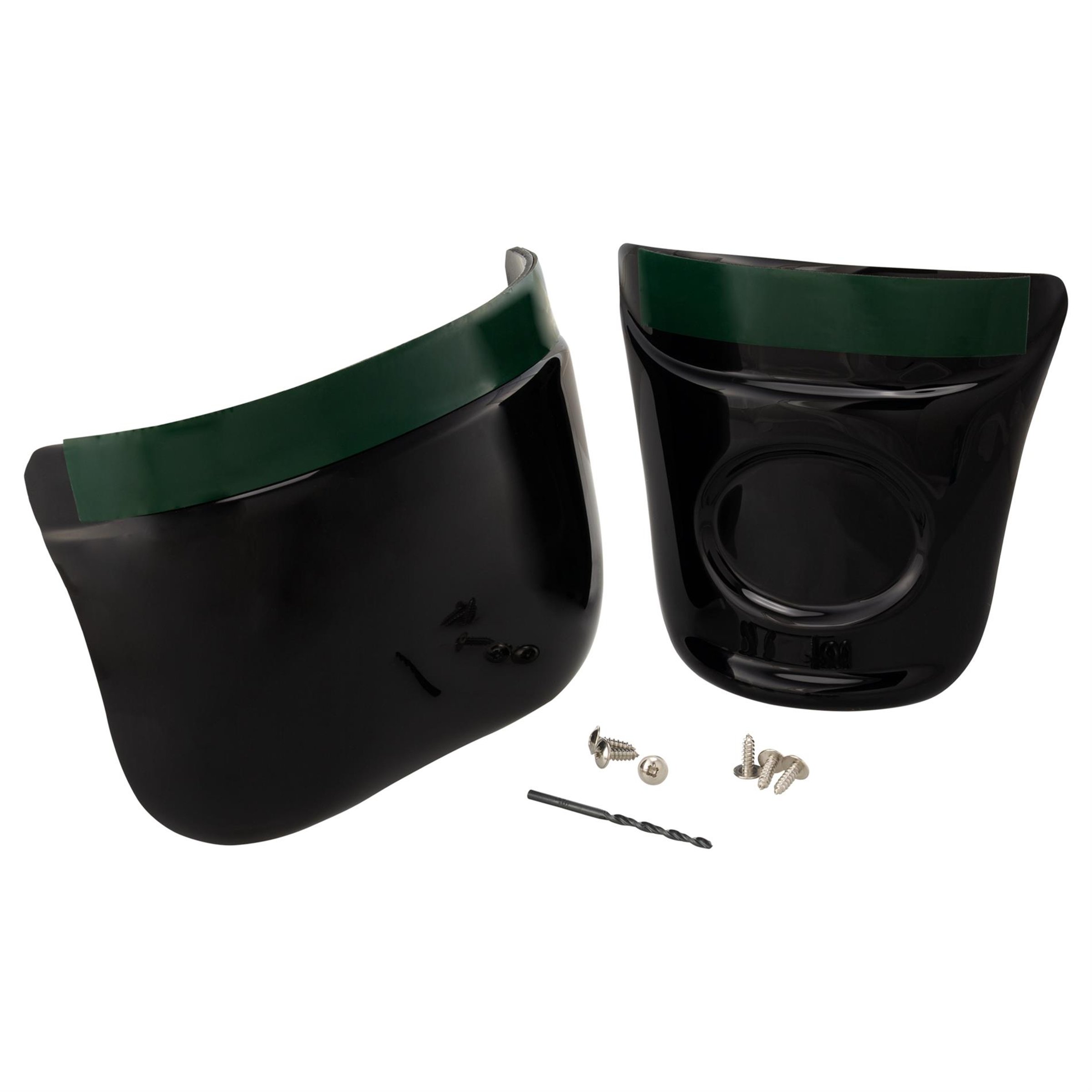Image of Spritzschutz SLUK Guard/Tail GB, Kotflügel vorne & hinten Material: Kunststoff schwarz glänzend für Vespa GTS/GTS Super/GTV/GT 60/GT/GT L 125-300ccm (-'18) für Vespa GTS/GTS Super/GTV/GT 60/GT/GT L 125-300ccm (-'18)