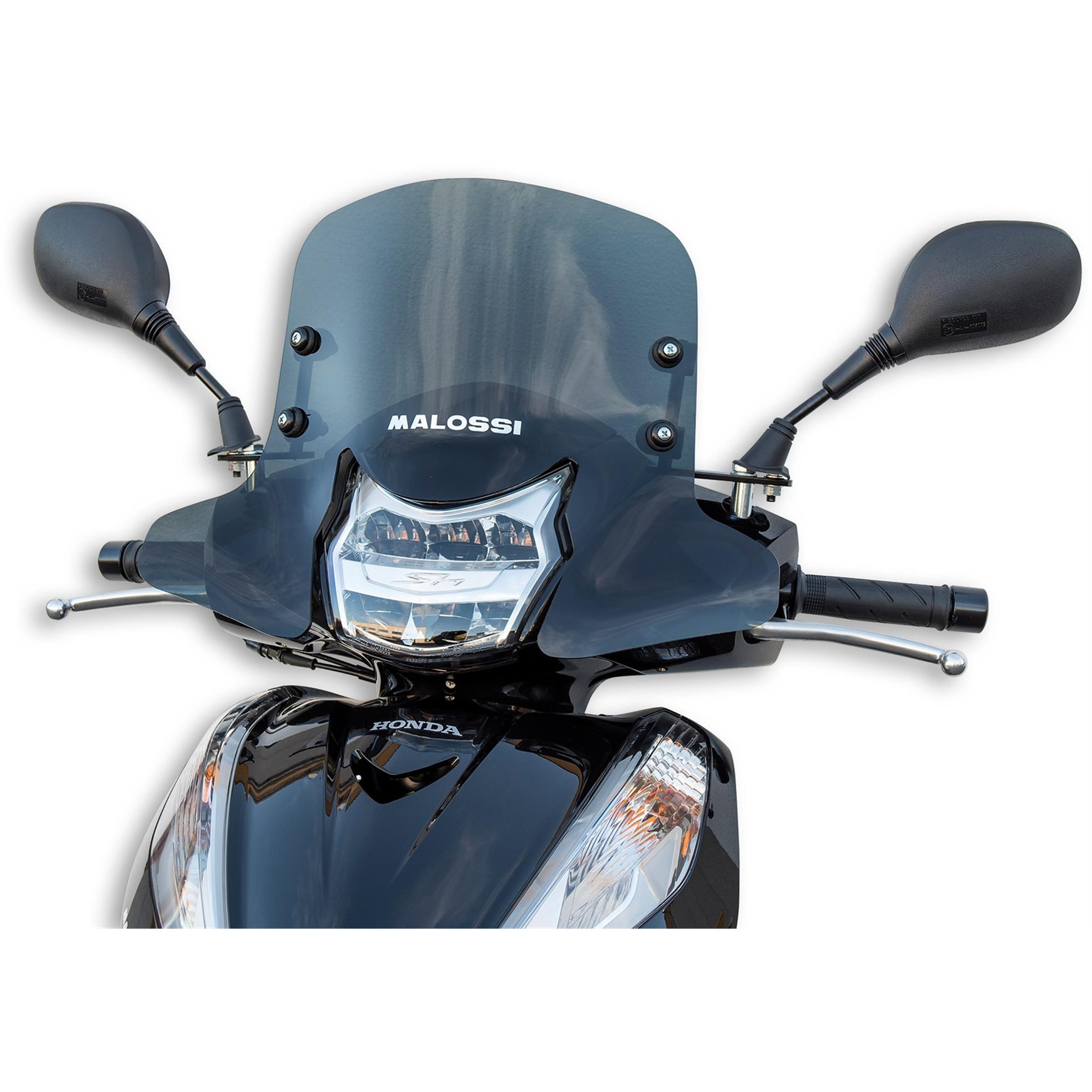 Image of Windschild MALOSSI Sport Screen 4517070 für HONDA SH I 300 für HONDA SH I 300