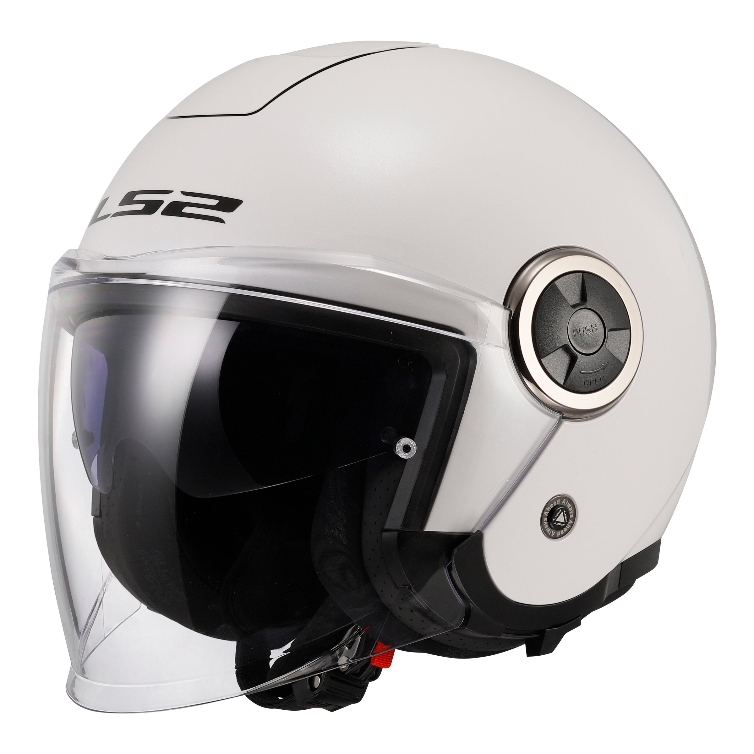 Image of Helm LS2 Classy, weiß glänzend, Gr. L, 57-58cm Jethelm Jethelm