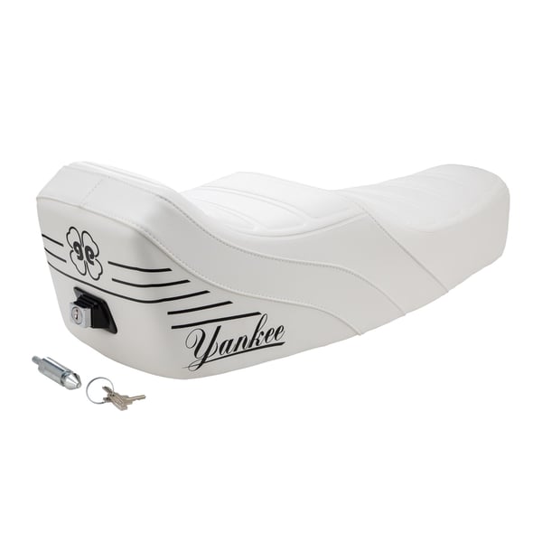 Image of Sitzbank NISA Giuliari "Yankee" weiß für Vespa 50-125/PV/ET3