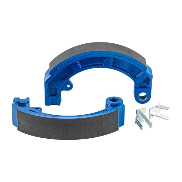 Image of Bremsbacken POLINI For Race, 10", hinten, 176.0159/R für Vespa 50 Special V5B1-4T/SR/SS/90 R/SS/100 2°/125/PV/ET3/P80/E (FR)