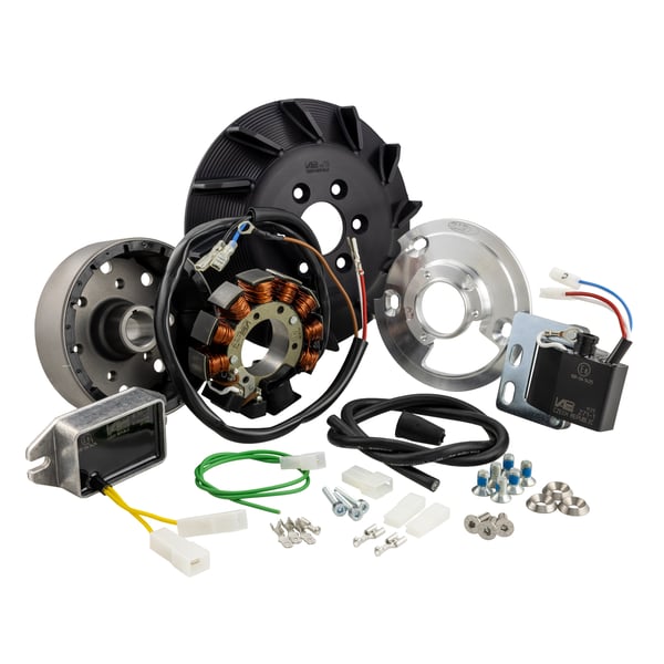 Image of Zündung SIP PERFORMANCE by VAPE Road "Black Edition" 12V AC für Vespa 50-125/PV/ET3/PK50-125/S