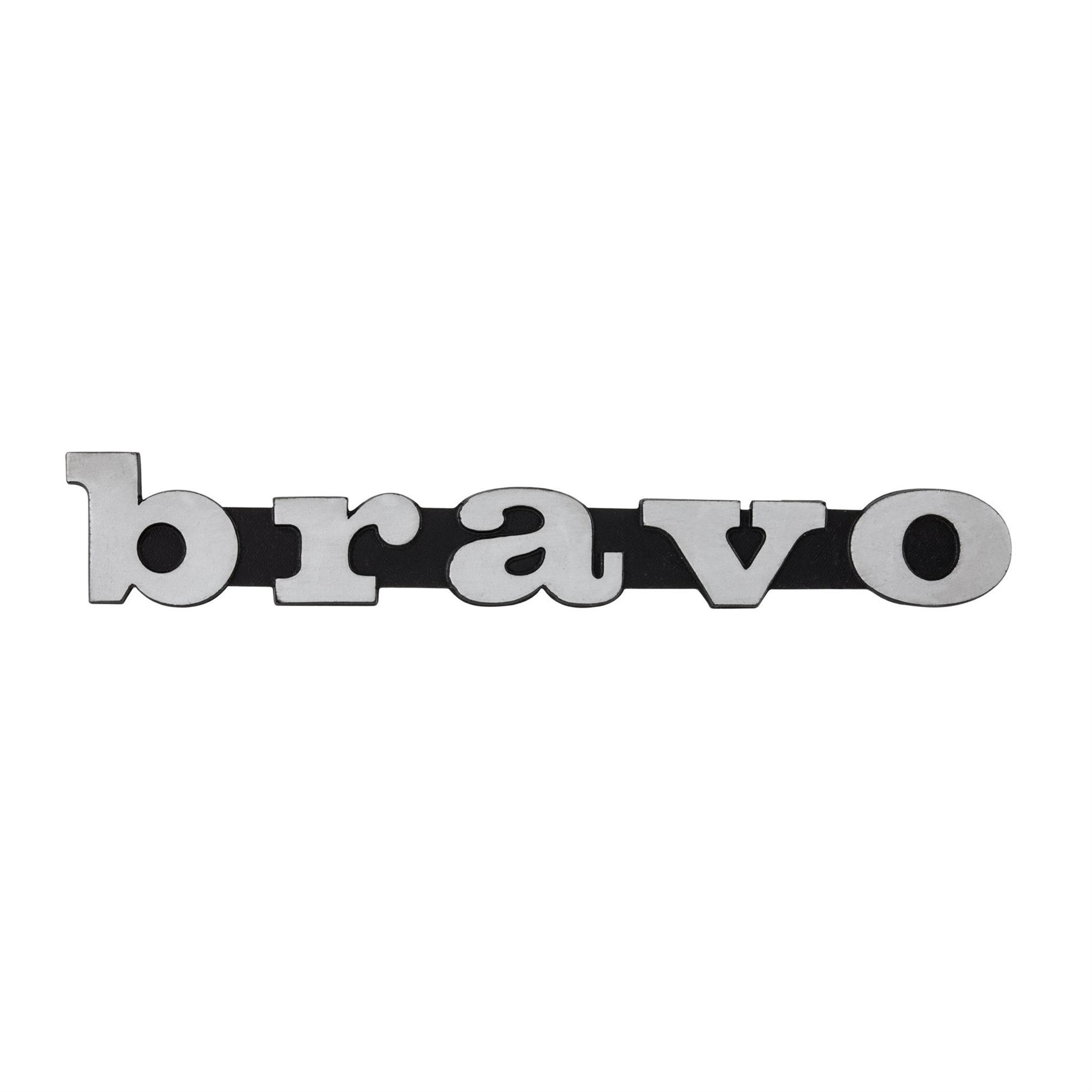 Image of Schriftzug bravo Seitendeckel 163967 für PIAGGIO Bravo 50ccm 2T AC für PIAGGIO Bravo 50ccm 2T AC