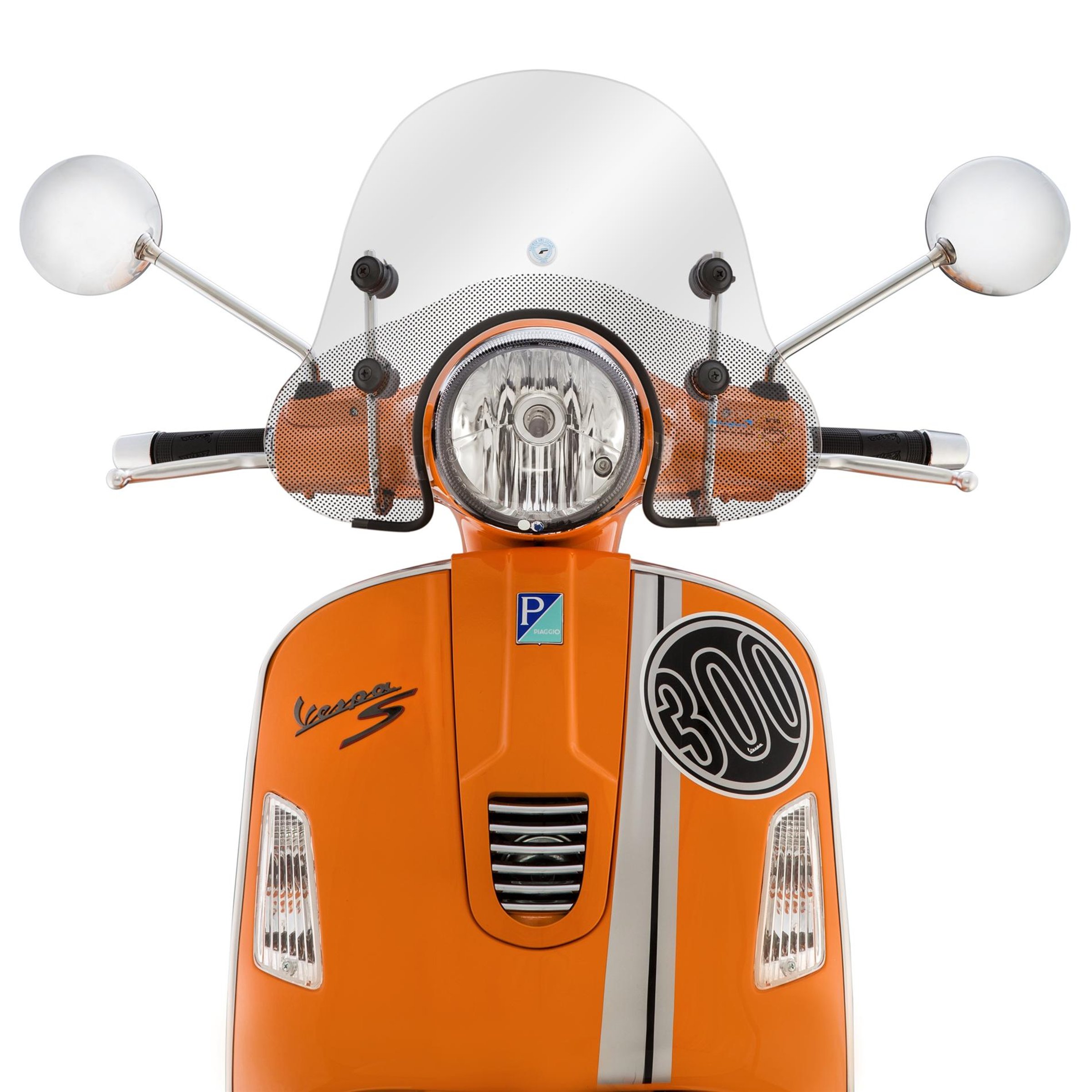 Image of Flyscreen CUPPINI für Vespa GTS/GTS Super/GT/GT L 125-300ccm für Vespa GTS/GTS Super/GT/GT L 125-300ccm