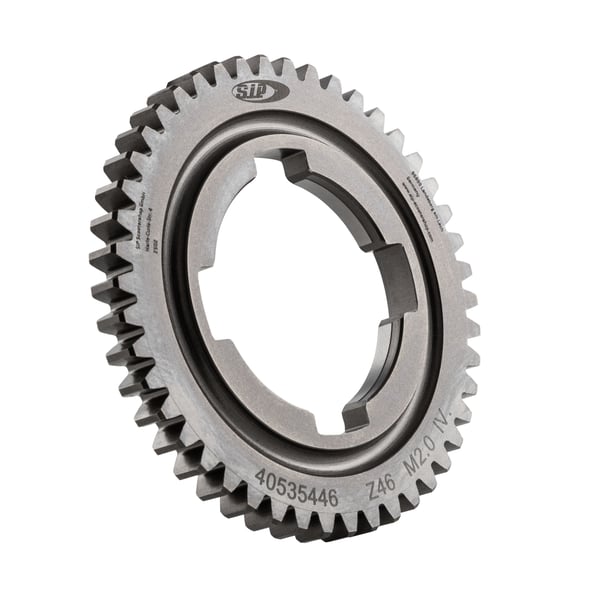 Image of Zahnrad Z 46 SIP 4. Gang 4-Gang PK für Vespa 50 S 3°/Special V5B3T 3°/V5B4T 2°/SR (D)/100 2°/125 PV 2°/ET3 2°/PK50/S/SS/XL/2/FL/PK80-125 S/PK125/ETS/N//XL/XL2