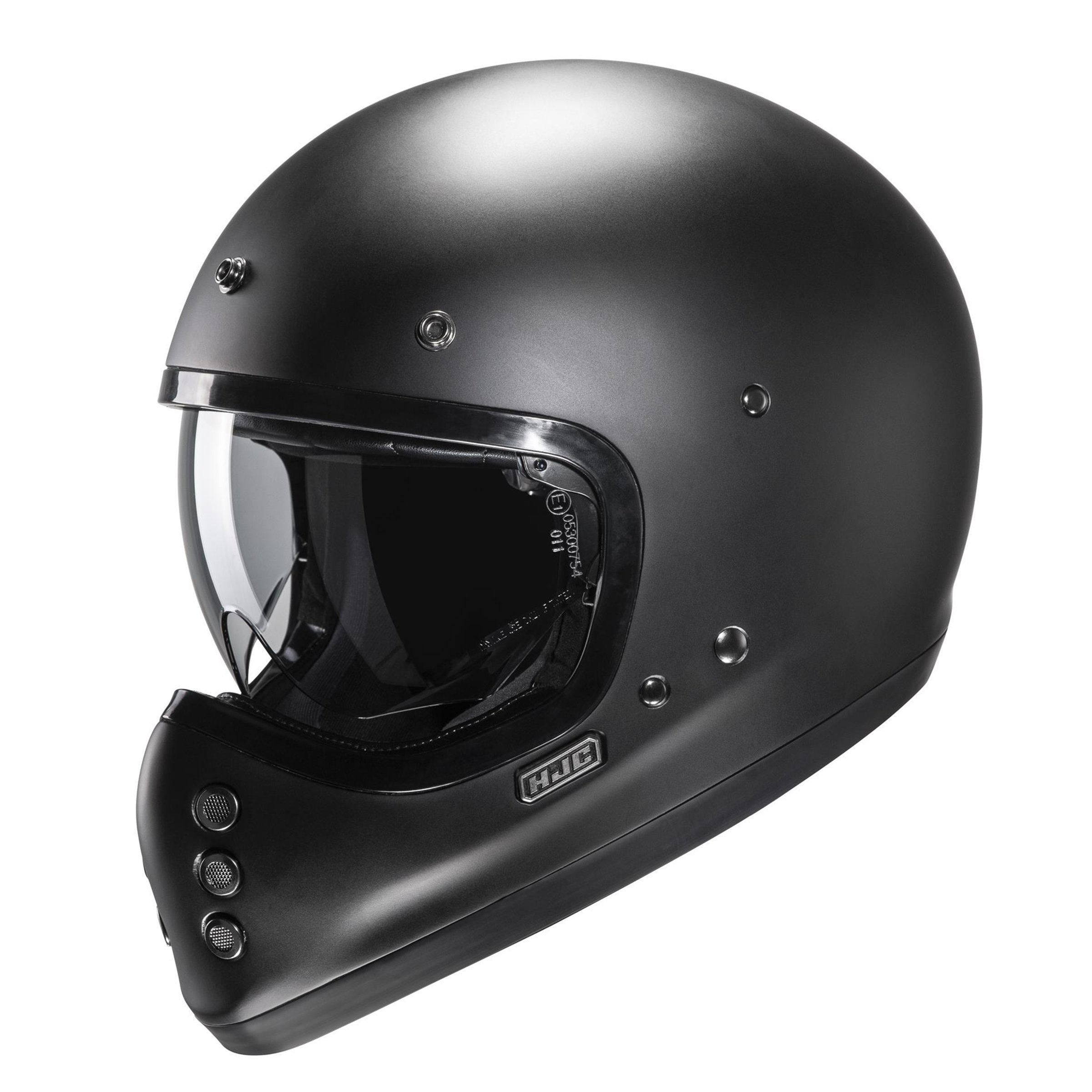 Image of Helm HJC V60 emI Mat NoIr, schwarz matt, Gr. L, 58-59 cm Crosshelm Crosshelm