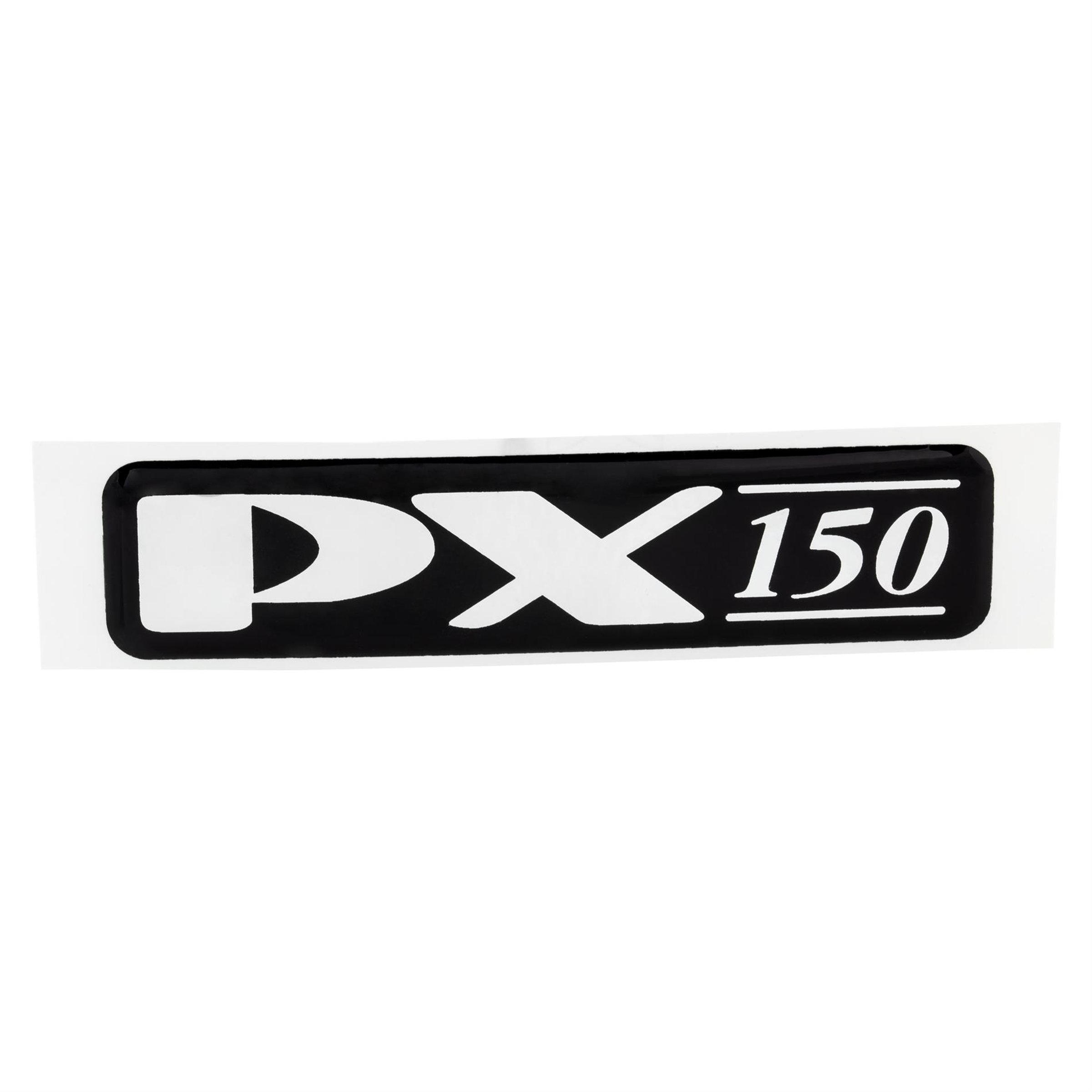 Image of Schriftzug PX150 Seitenhaube links für Vespa PX150 E '98/Millenium für Vespa PX150 E '98/Millenium