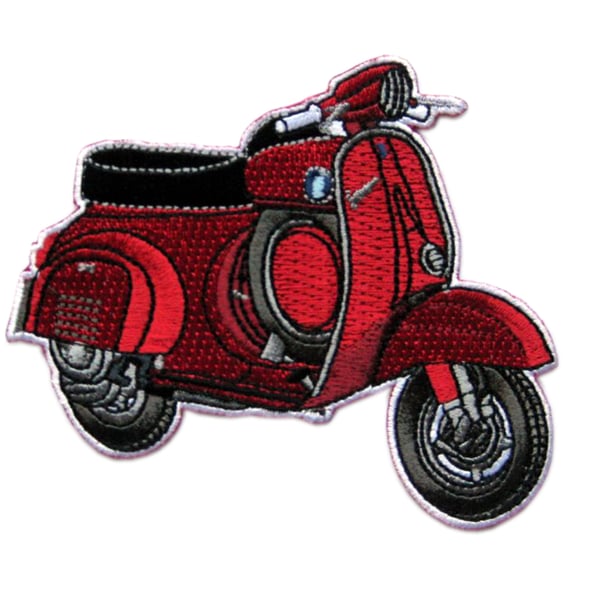Image of Aufnäher mit Motiv Vespa SS90 Motorroller