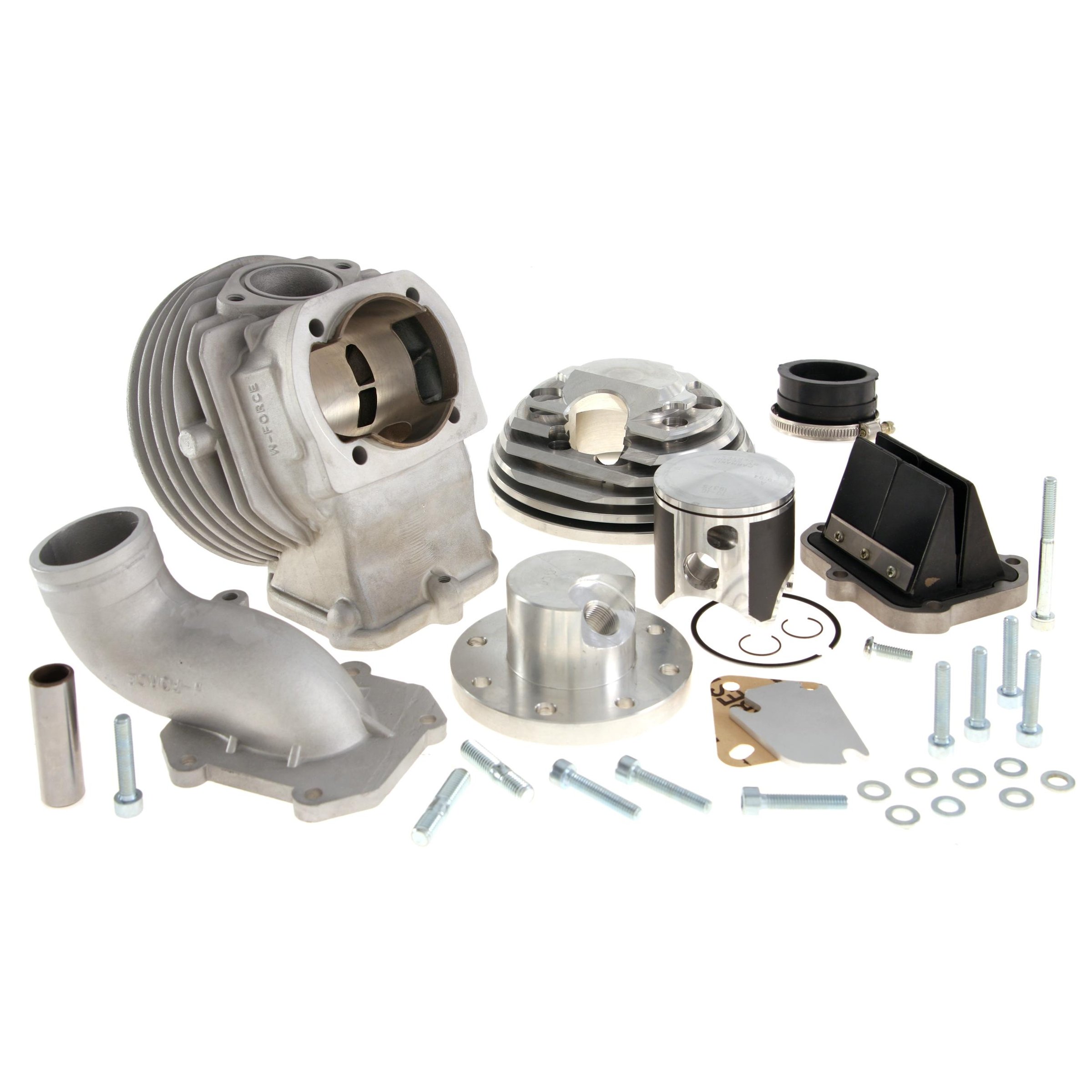 Image of Rennzylinder PARMAKIT W-Force AC 144 ccm 57092.00 für Vespa 50-125/PV/ET3/PK/S/XL/2 für Vespa 50-125/PV/ET3/PK/S/XL/2