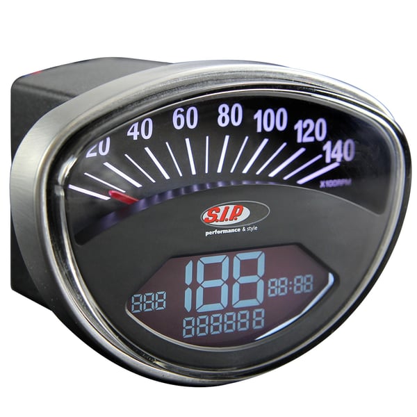 Image of Drehzahlmesser/Tacho SIP 2.0 für Vespa 50 SS/90 SS/125/PV/ET3/GTR/TS/Super/150 Sprint V/Super/Rally
