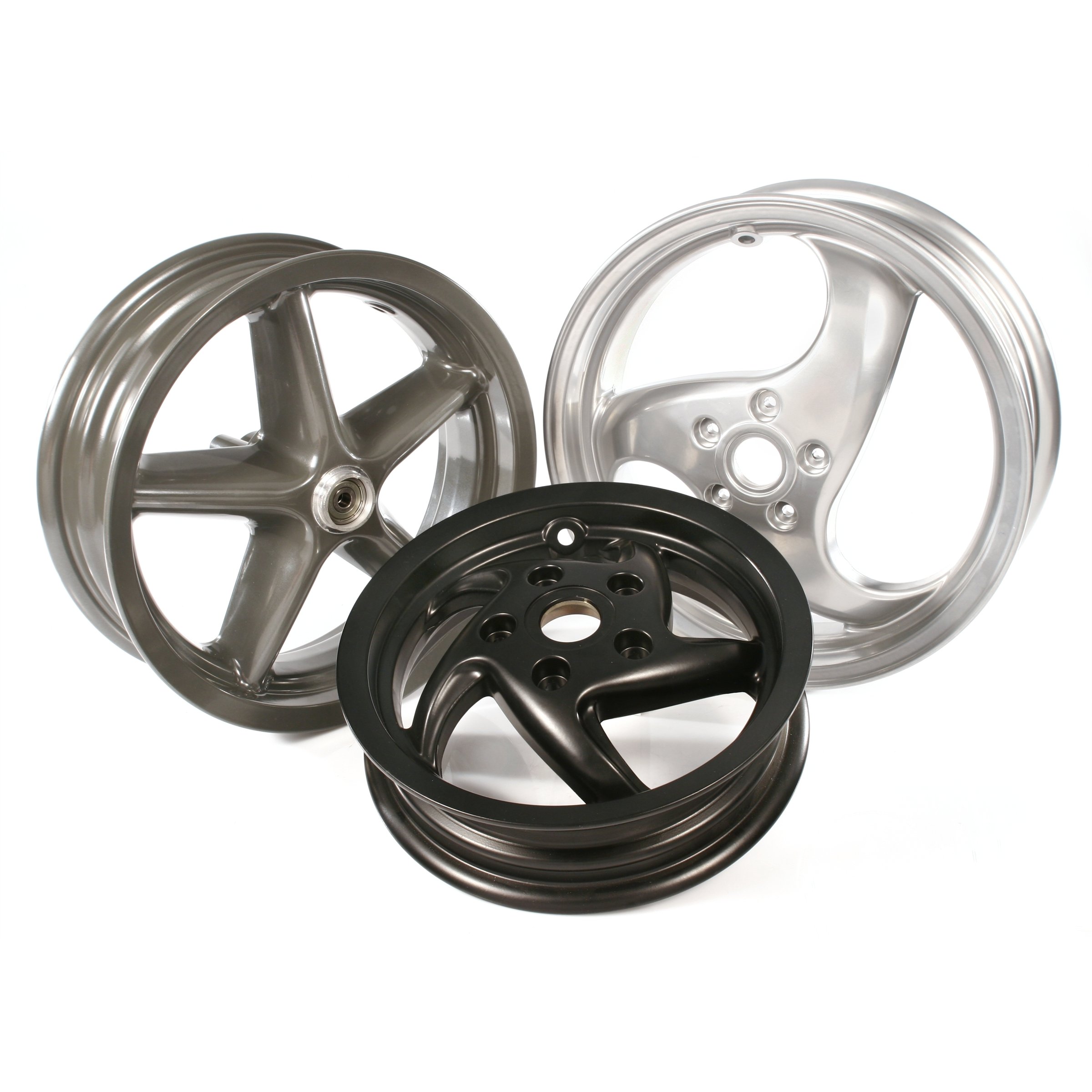 Image of Felge GRIMECA 3.0x13 für PEUGEOT Jetforce ('03-) vorne für PEUGEOT Jetforce ('03-) vorne