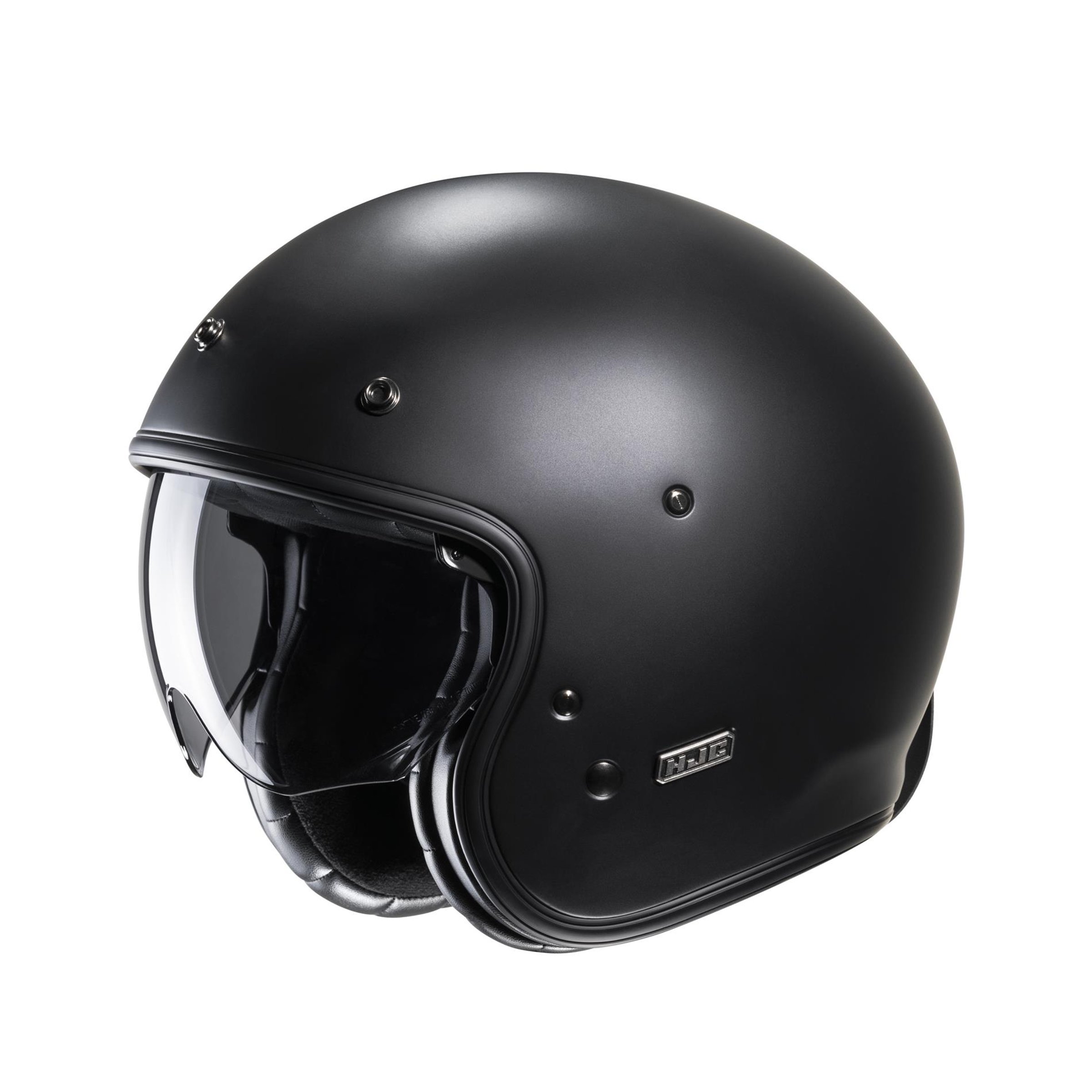 Image of Helm HJC V31 Solid, schwarz matt, Gr. L, 58-59 cm Jethelm Jethelm