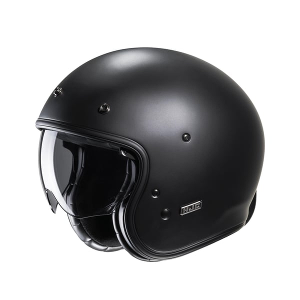 Image of Helm HJC V31 Solid, schwarz matt, Gr. L, 58-59 cm Jethelm